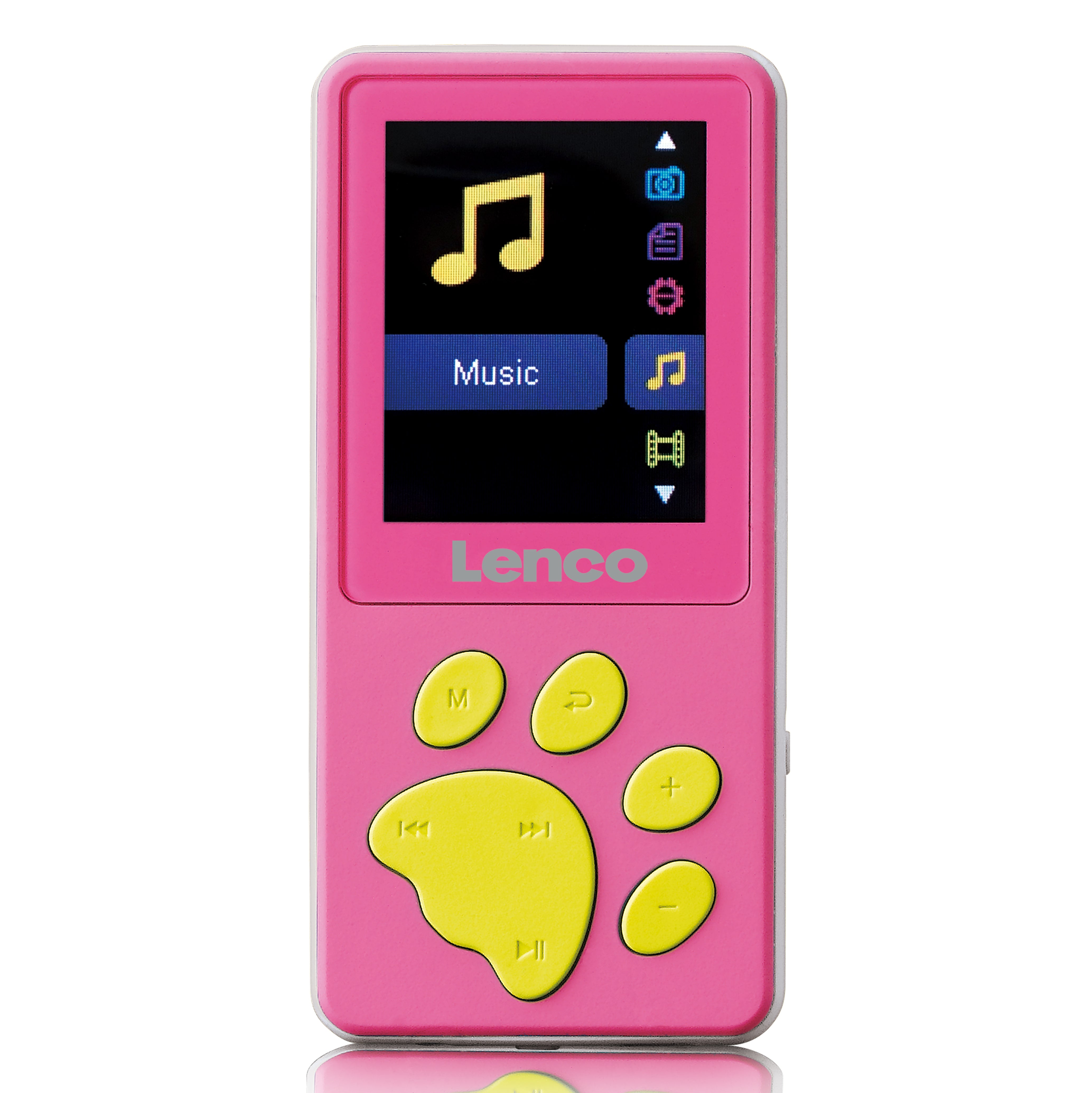 8GB MP3 MP4 Player mit 1,8" Bildschirm Rosa