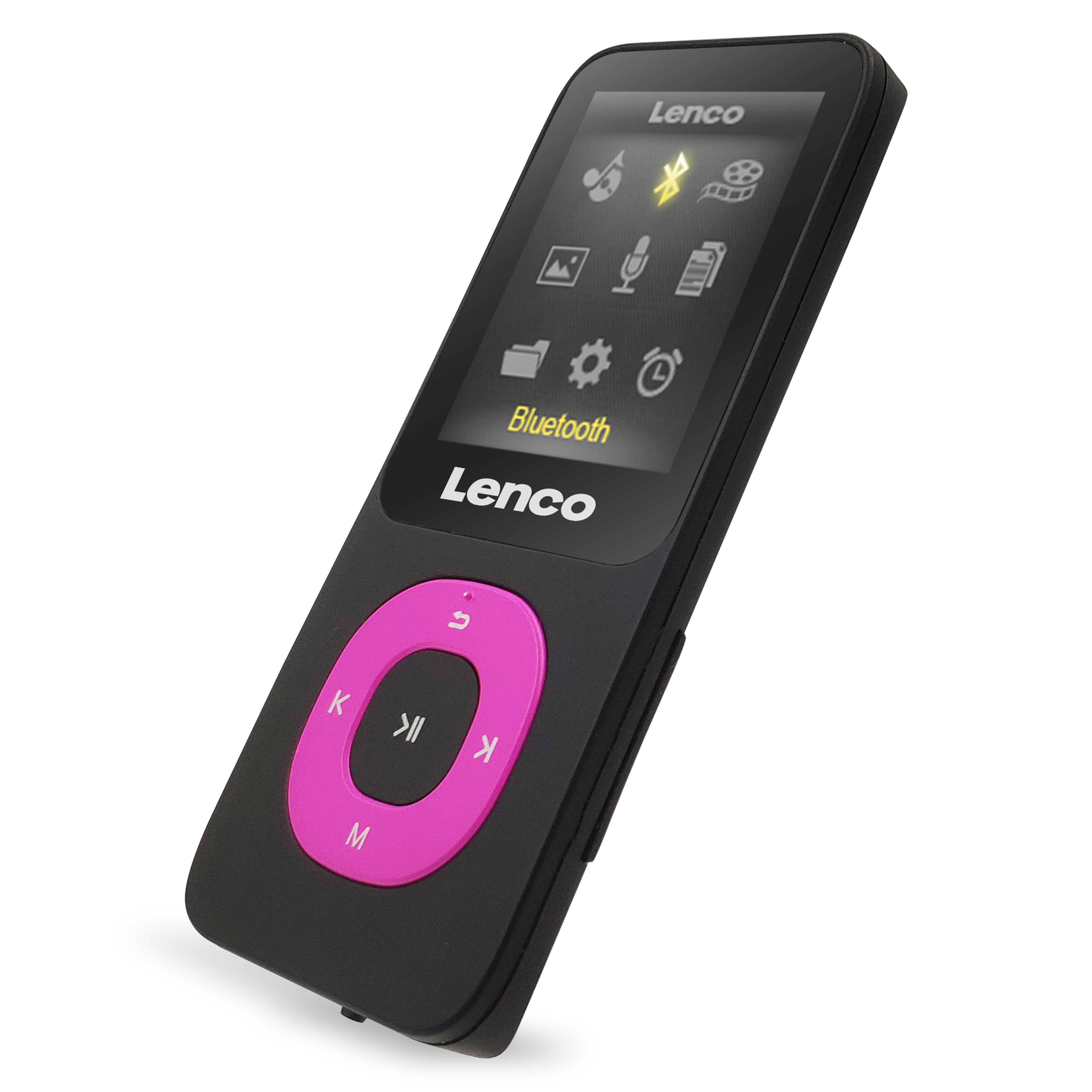 MP3/MP4-Player mit Bluetooth® 8 GB micro SD-Karte Pink