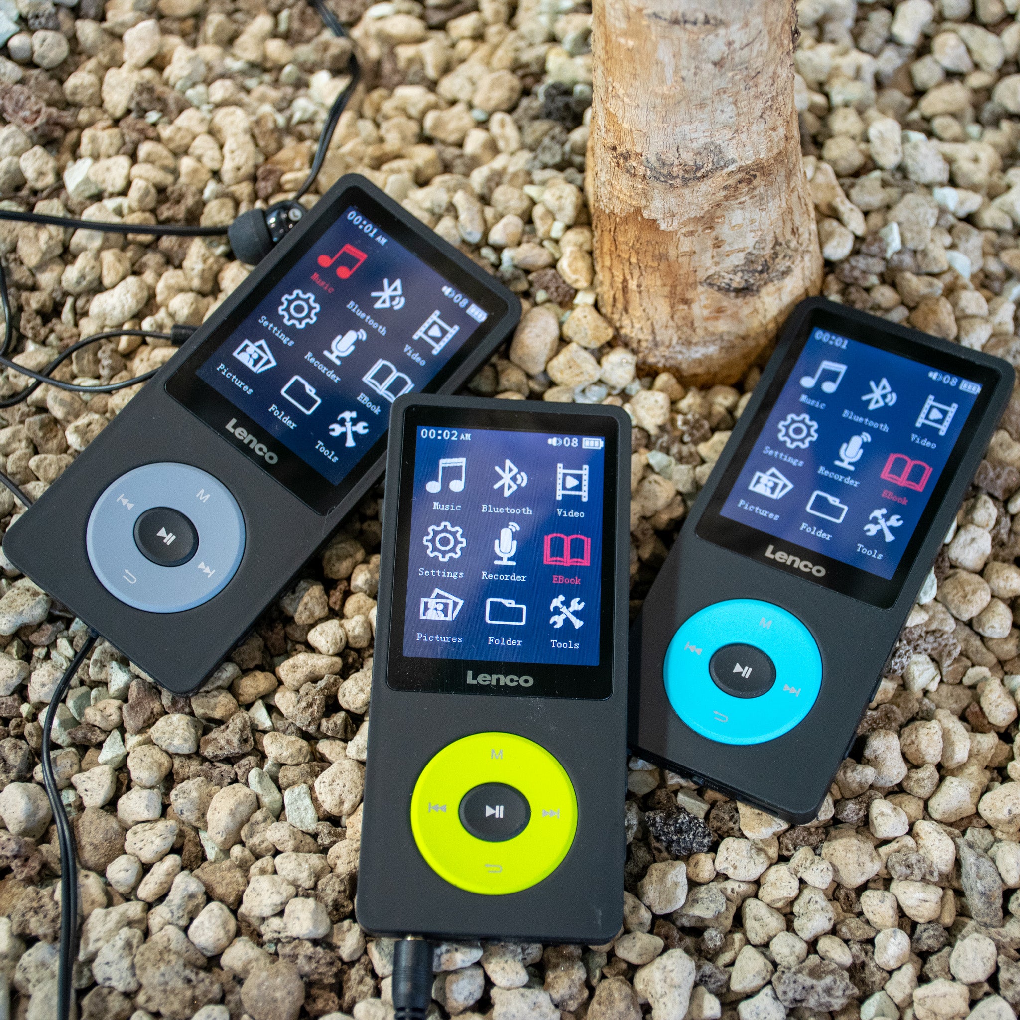 MP3/MP4-Player mit Bluetooth® und 8 GB internem Speicher Grün