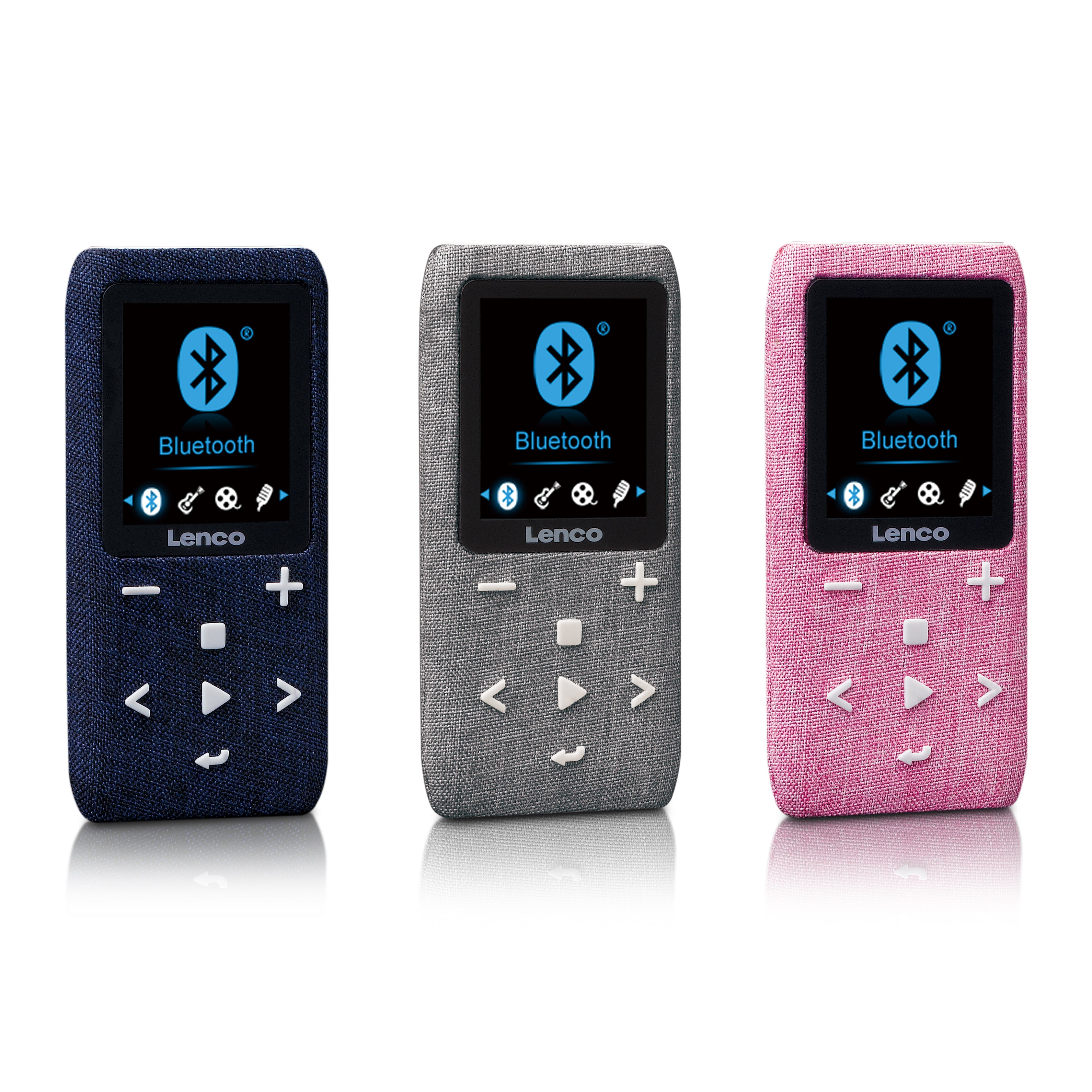 MP3/MP4-Player mit Bluetooth® 8 GB Micro SD-Karte Grau