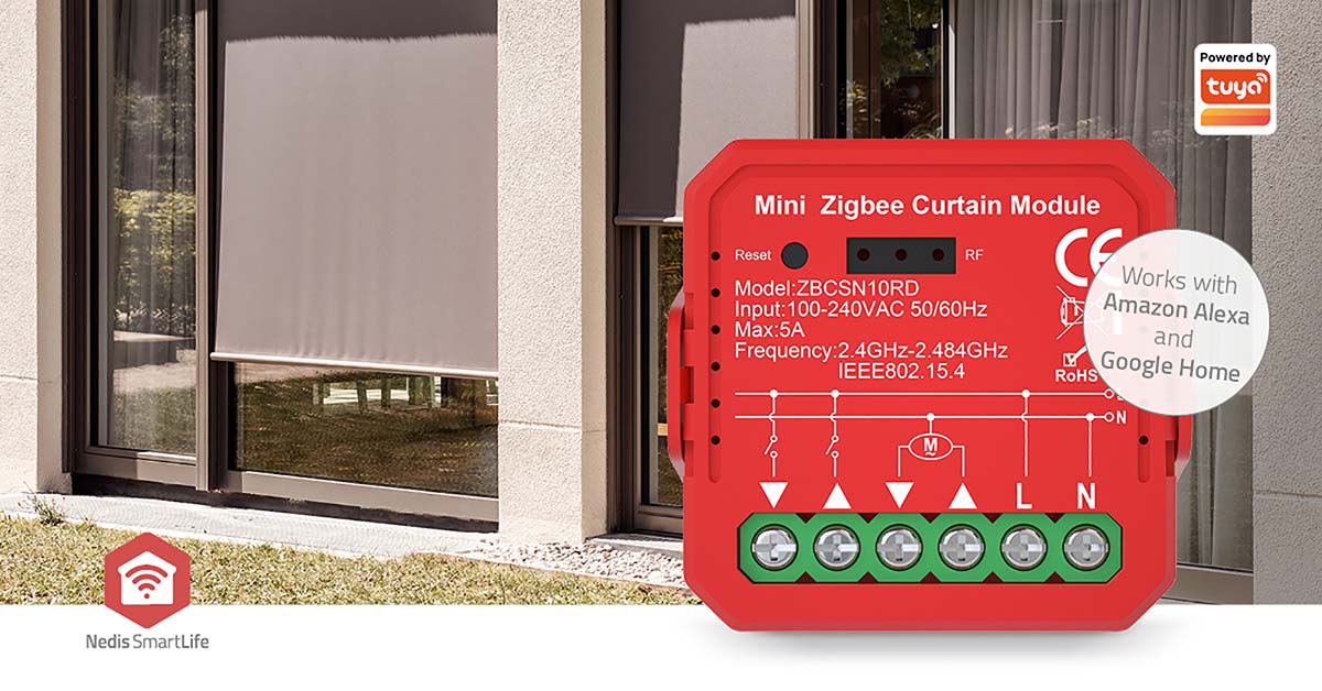SmartLife Power Switch | Zigbee 3.0 | 1000 W | Terminal Anschluß | App erhältlich für: Android™ / IOS