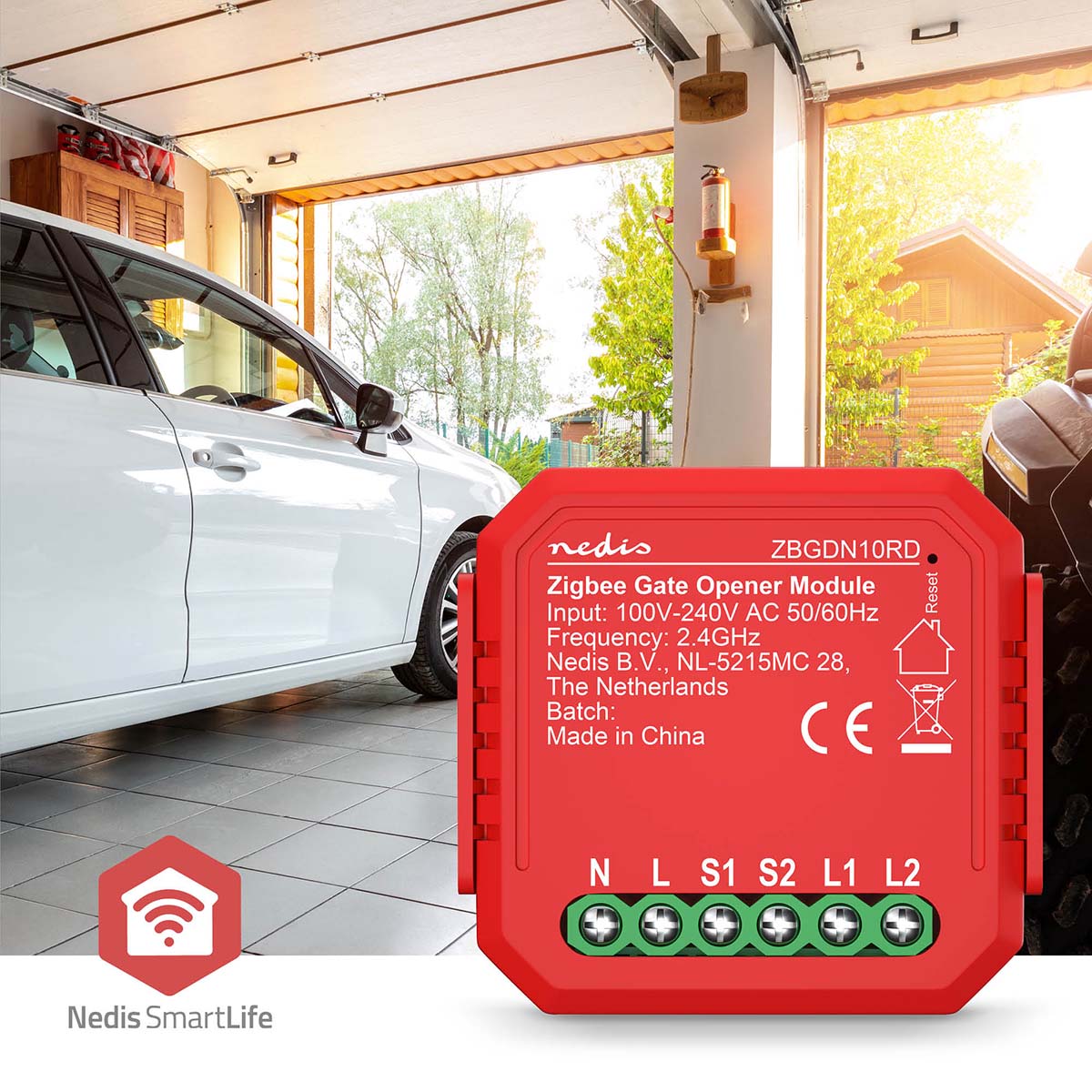 SmartLife Power Switch | Zigbee 3.0 | 2.5 W | Terminal Anschluß | App erhältlich für: Android™ / IOS