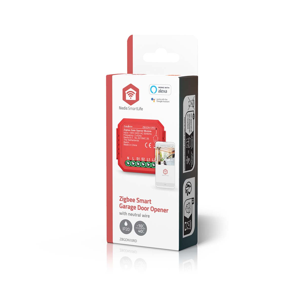 SmartLife Power Switch | Zigbee 3.0 | 2.5 W | Terminal Anschluß | App erhältlich für: Android™ / IOS
