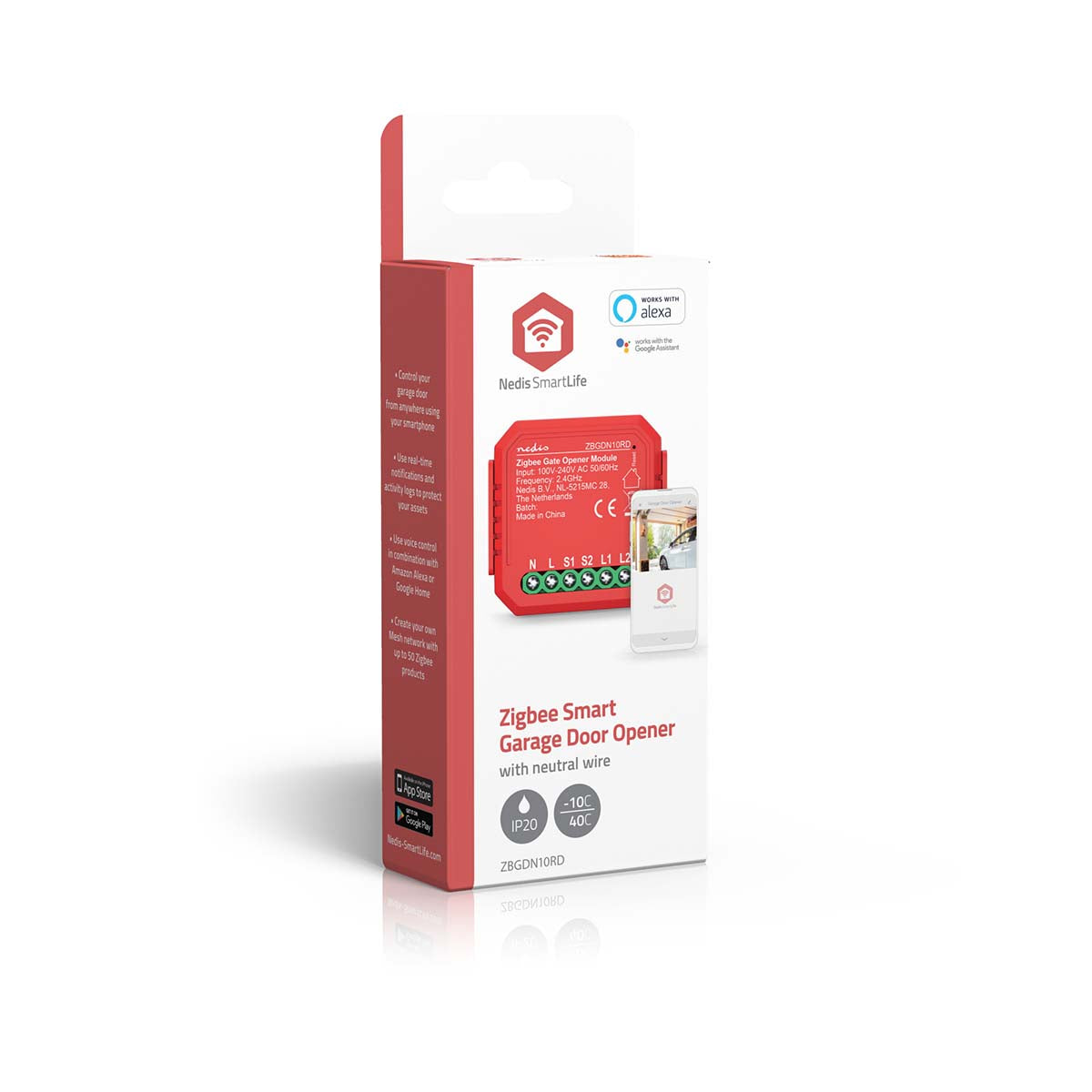 SmartLife Power Switch | Zigbee 3.0 | 2.5 W | Terminal Anschluß | App erhältlich für: Android™ / IOS