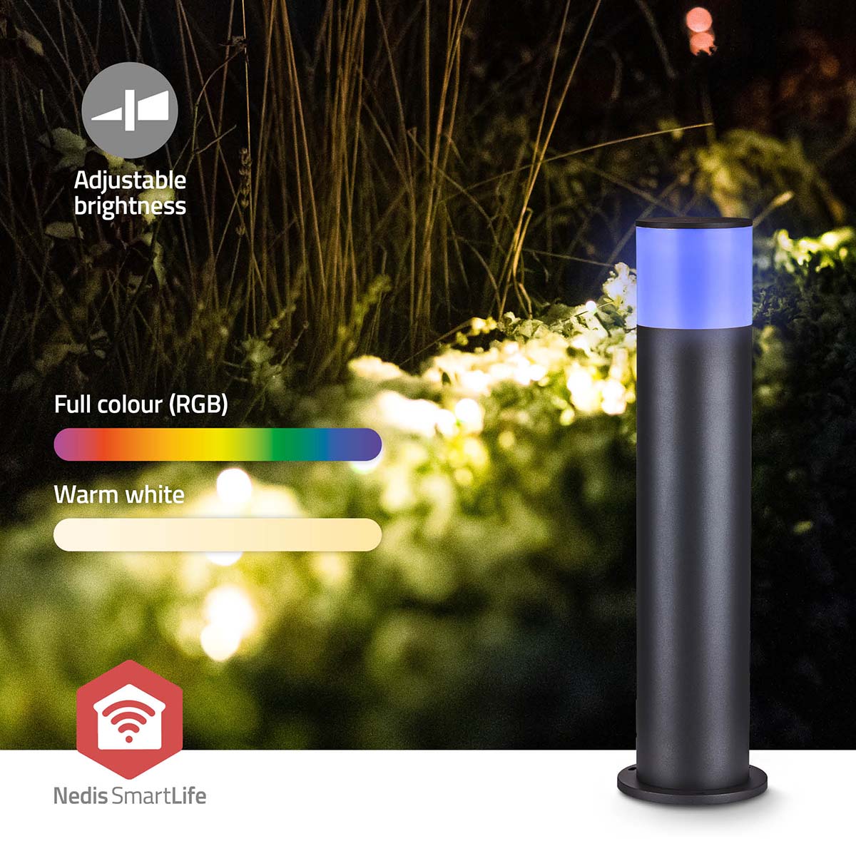 Smartlife-Außenleuchte | 360 lm | Zigbee 3.0 | 10 + 4 W | RGB / Warmweiss | 2700 K | Aluminium | Android™ / IOS