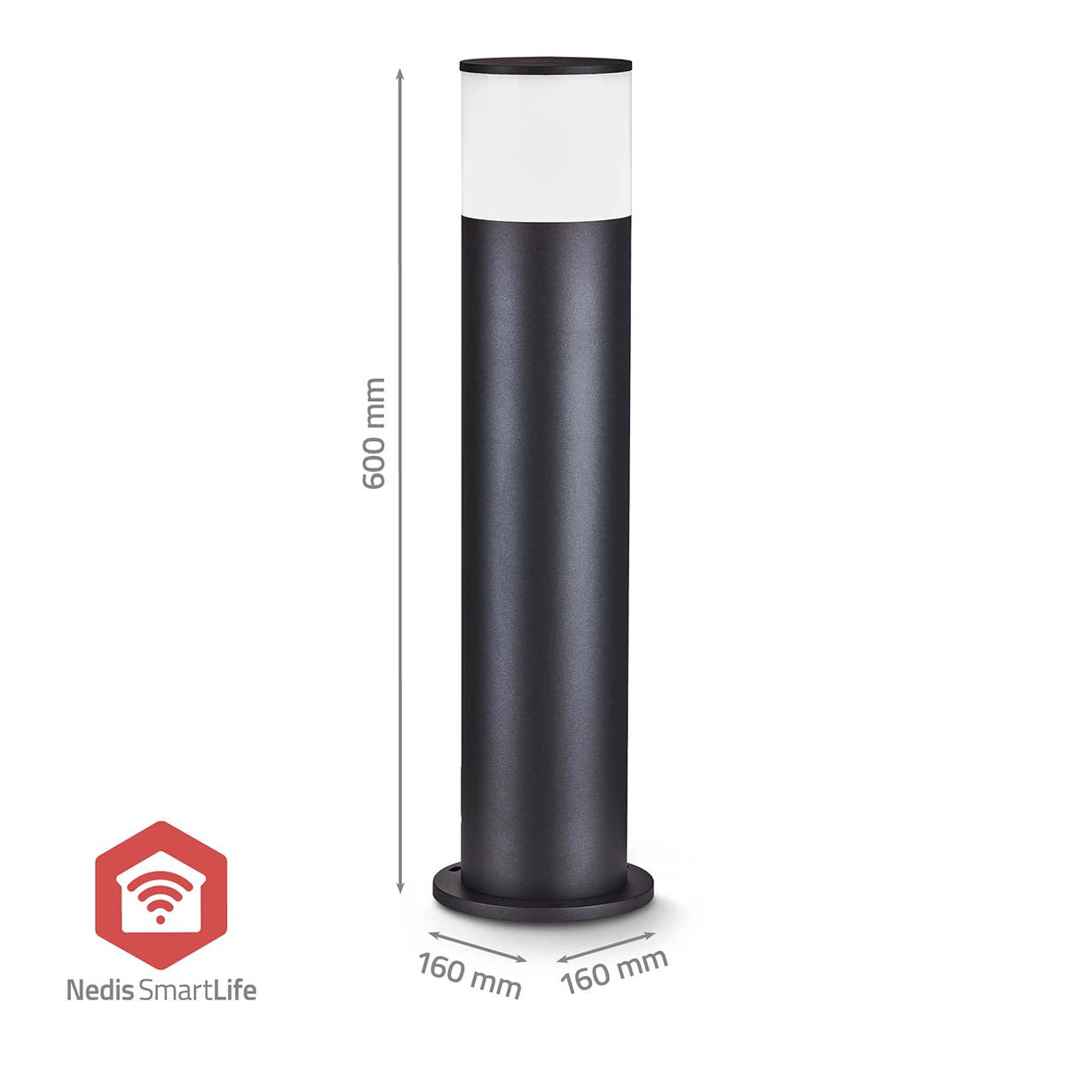 Smartlife-Außenleuchte | 360 lm | Zigbee 3.0 | 10 + 4 W | RGB / Warmweiss | 2700 K | Aluminium | Android™ / IOS
