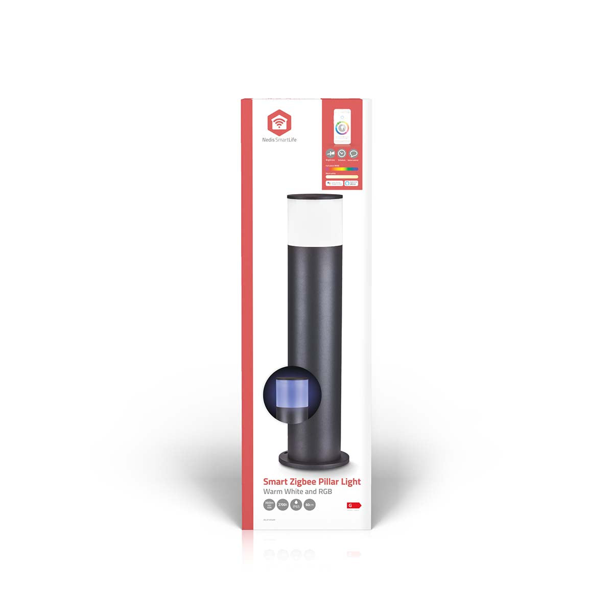 Smartlife-Außenleuchte | 360 lm | Zigbee 3.0 | 10 + 4 W | RGB / Warmweiss | 2700 K | Aluminium | Android™ / IOS