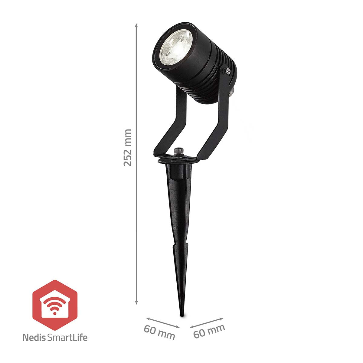 Smartlife-Außenleuchte | 3 x 90 lm | Zigbee 3.0 | 3 x 3 W | RGB | 2700 K | Aluminium | Android™ / IOS