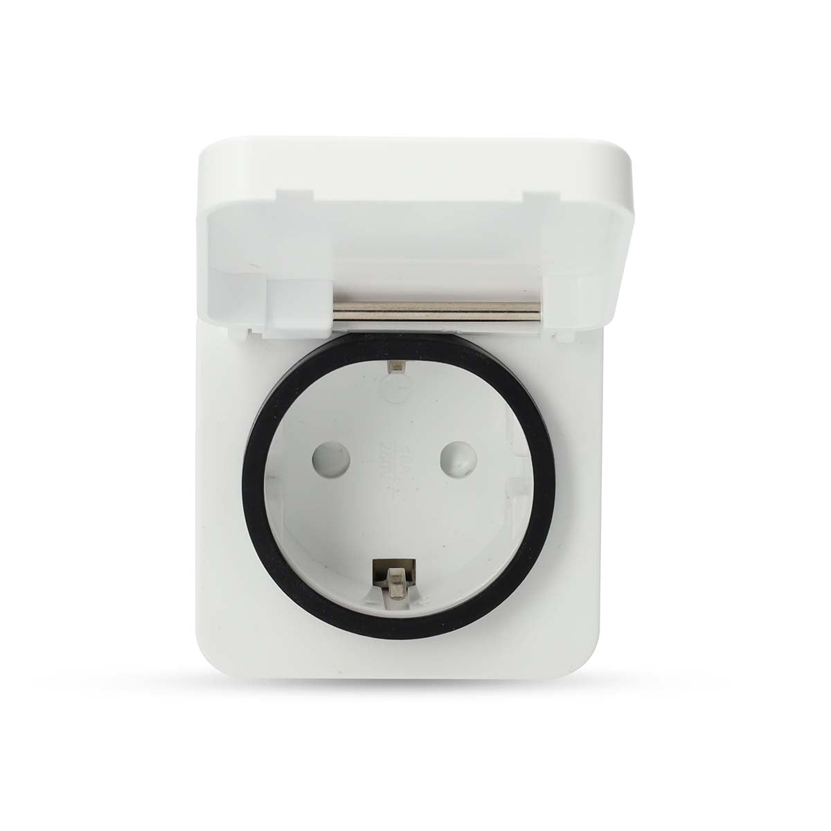 SmartLife Smart Stecker | Zigbee 3.0 | IP44 | Leistungsmesser | 3680 W | Type F (CEE 7/7) | -25 - 55 °C | Android™ / IOS | Weiss | 1 Stück