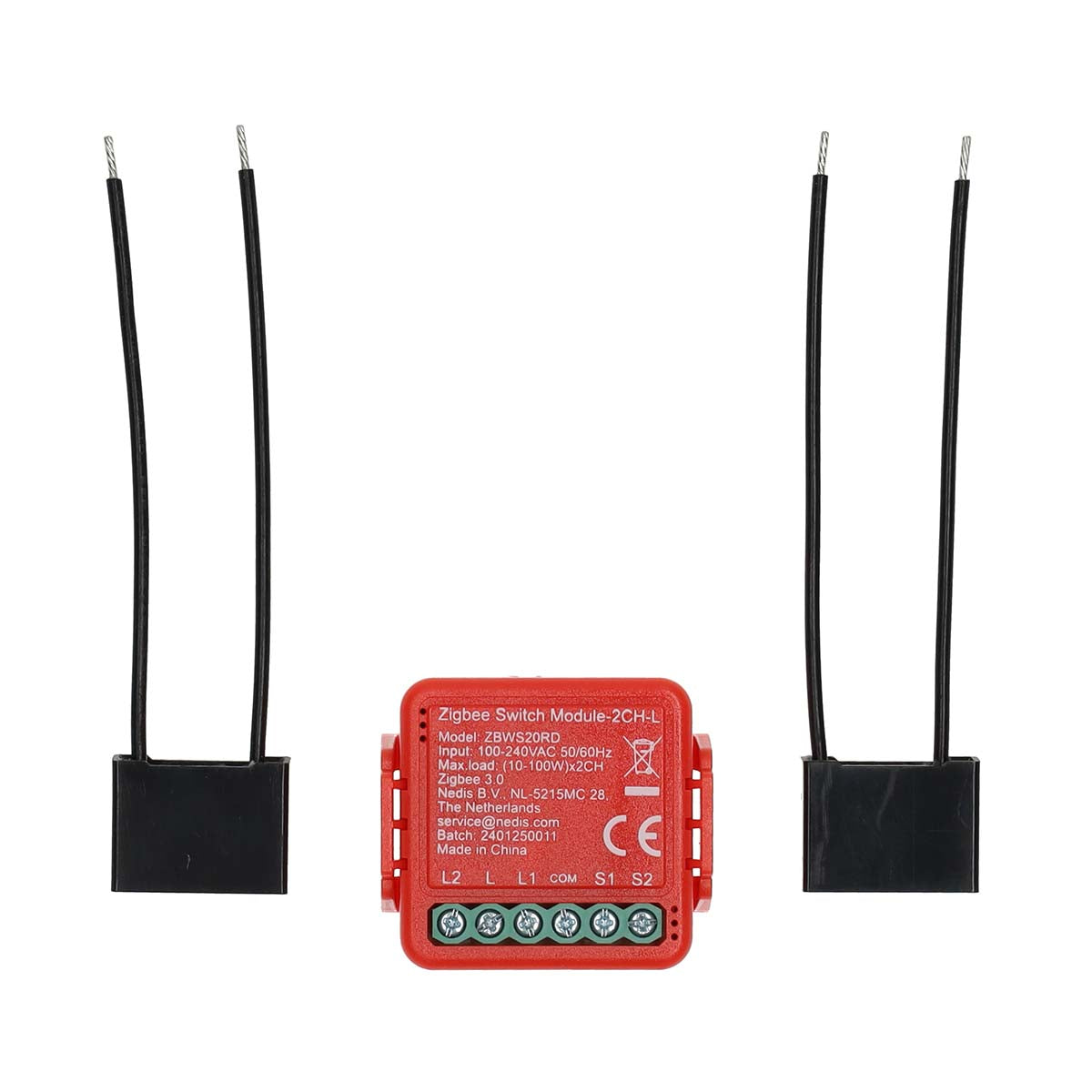 SmartLife Power Switch | Zigbee 3.0 | 2x100 W | Terminal Anschluß | App erhältlich für: Android™ / IOS