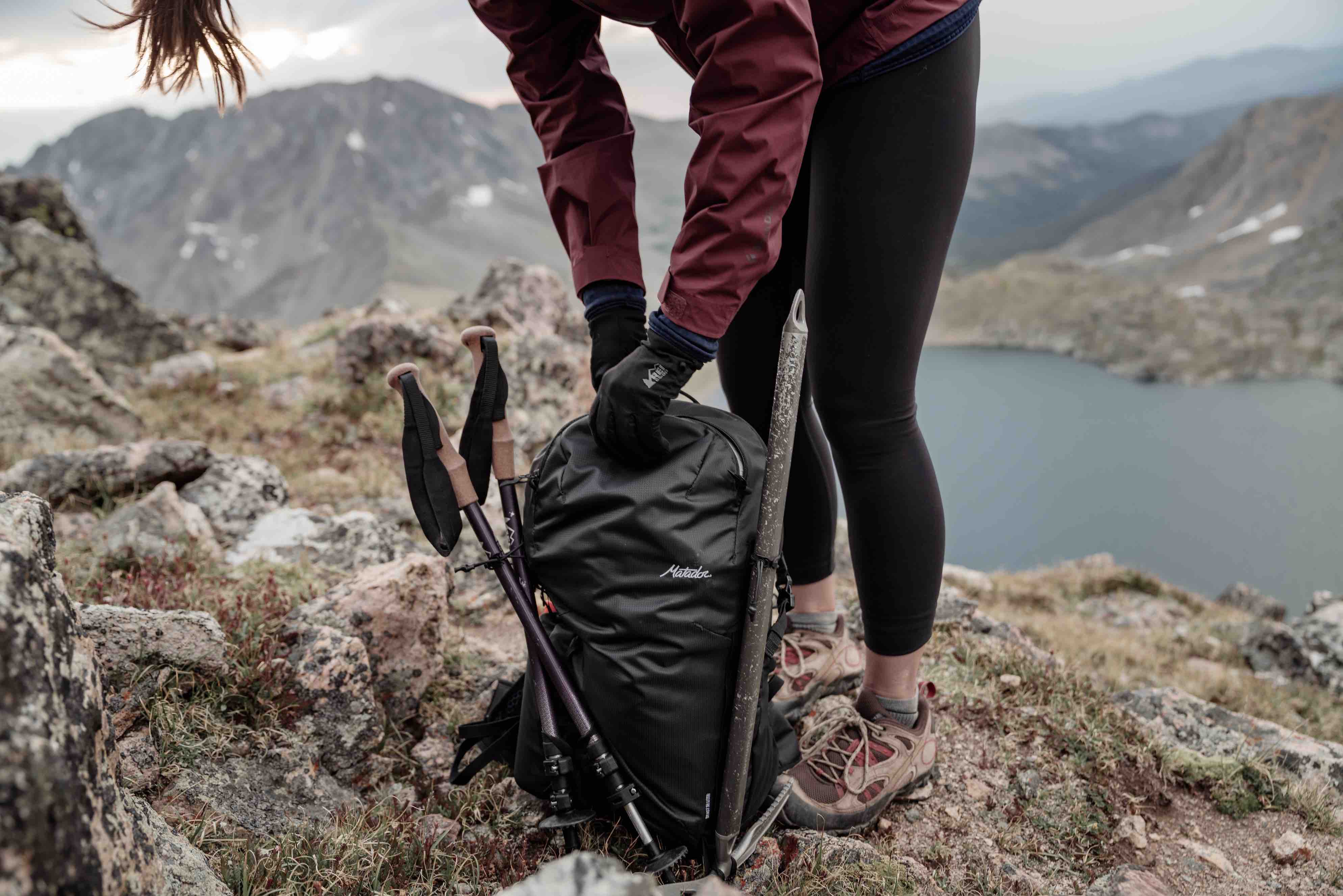 Ultraleichter, faltbarer Rahmenrucksack für Outdoor-Aktivitäten (18 Liter) von Matador