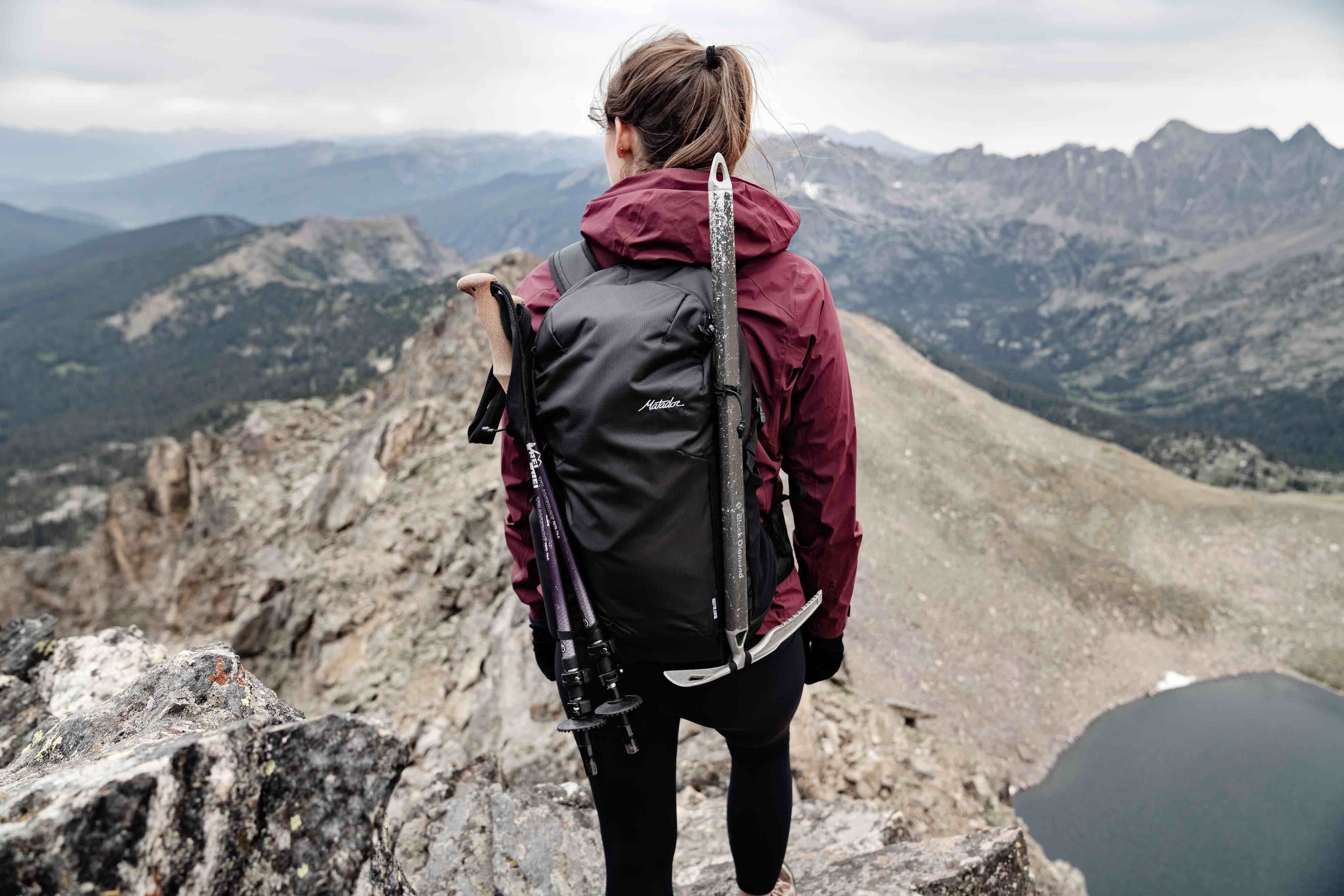 Ultraleichter, faltbarer Rahmenrucksack für Outdoor-Aktivitäten (18 Liter) von Matador