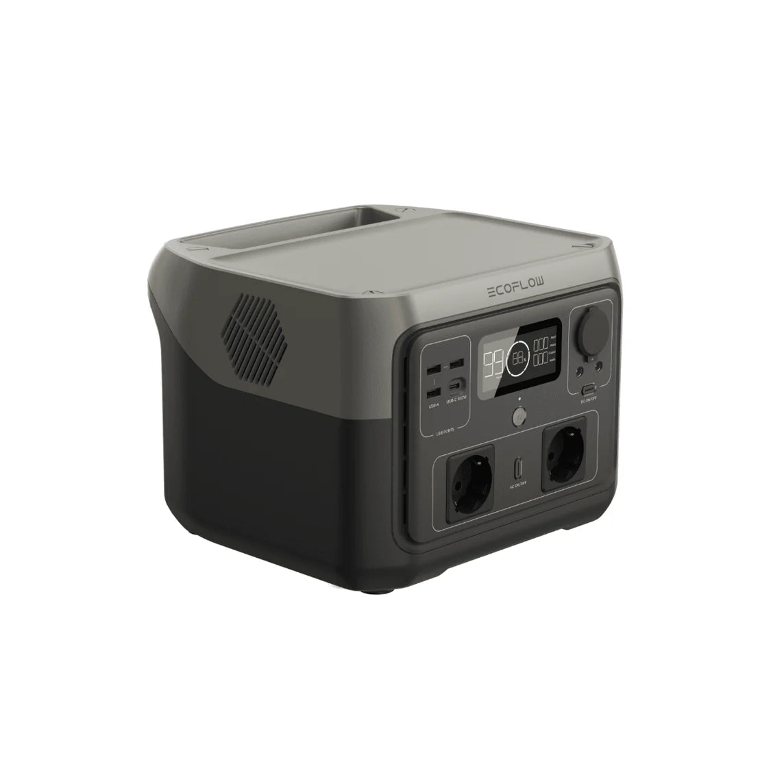 EcoFlow RIVER 2 Max Solargenerator Bundle mit 160 Watt Solar Modul