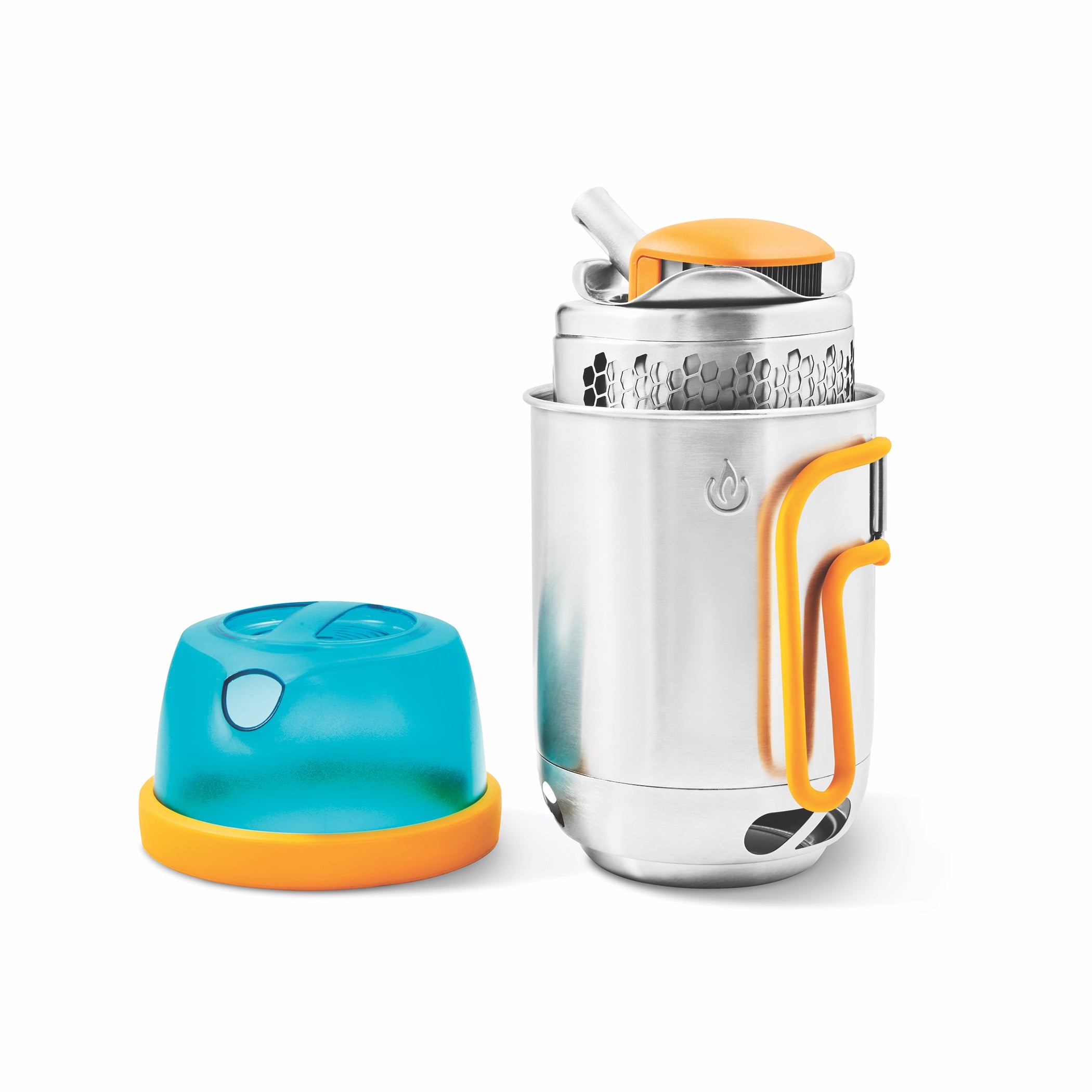 BioLite CampStove Complete Cook Kit - Campingkocher und Ladestation für Smartphones . Aus Holzfeuer Strom erzeugen !