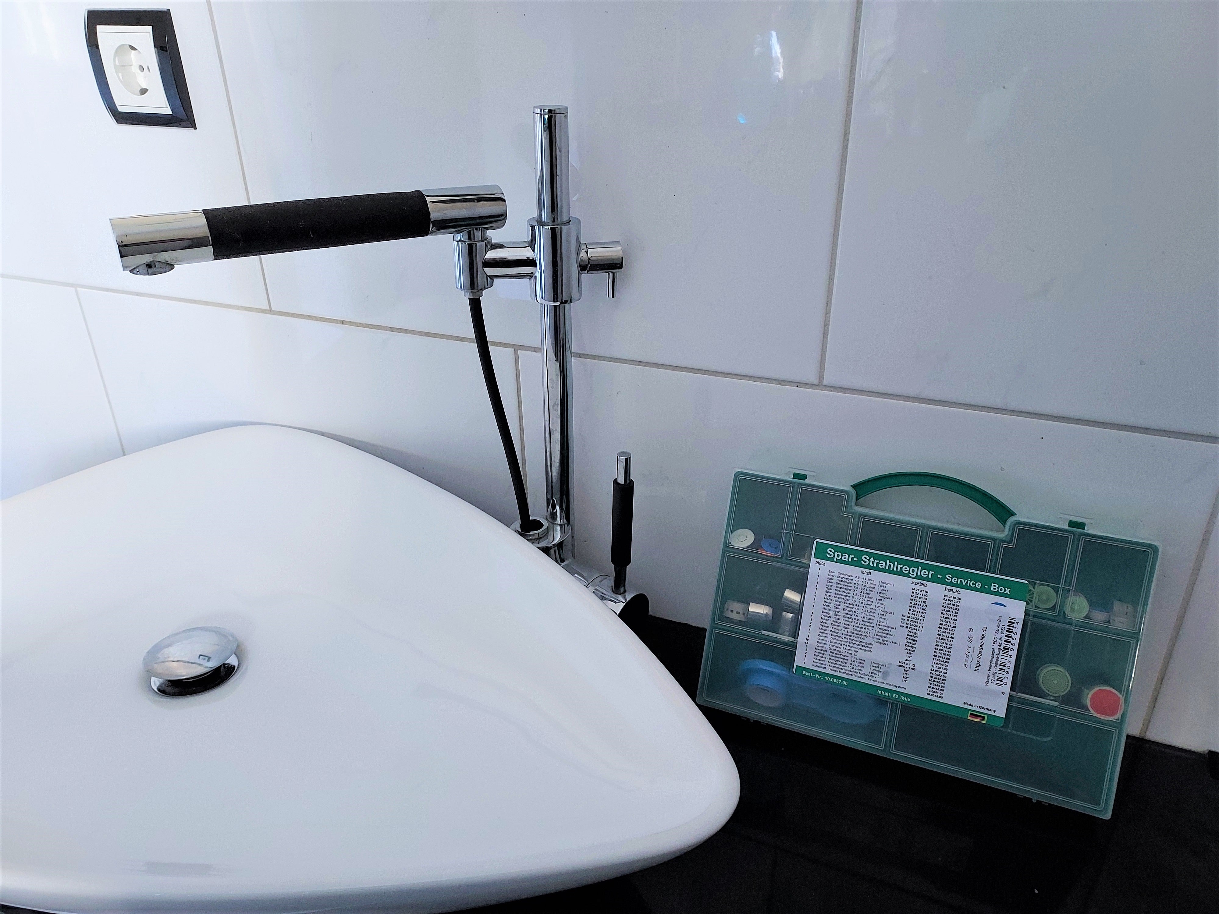 asdec life ® Wassersparset - Großpackung für Armaturen - 52 teilig spart mehrere Hundert Euro/Jahr