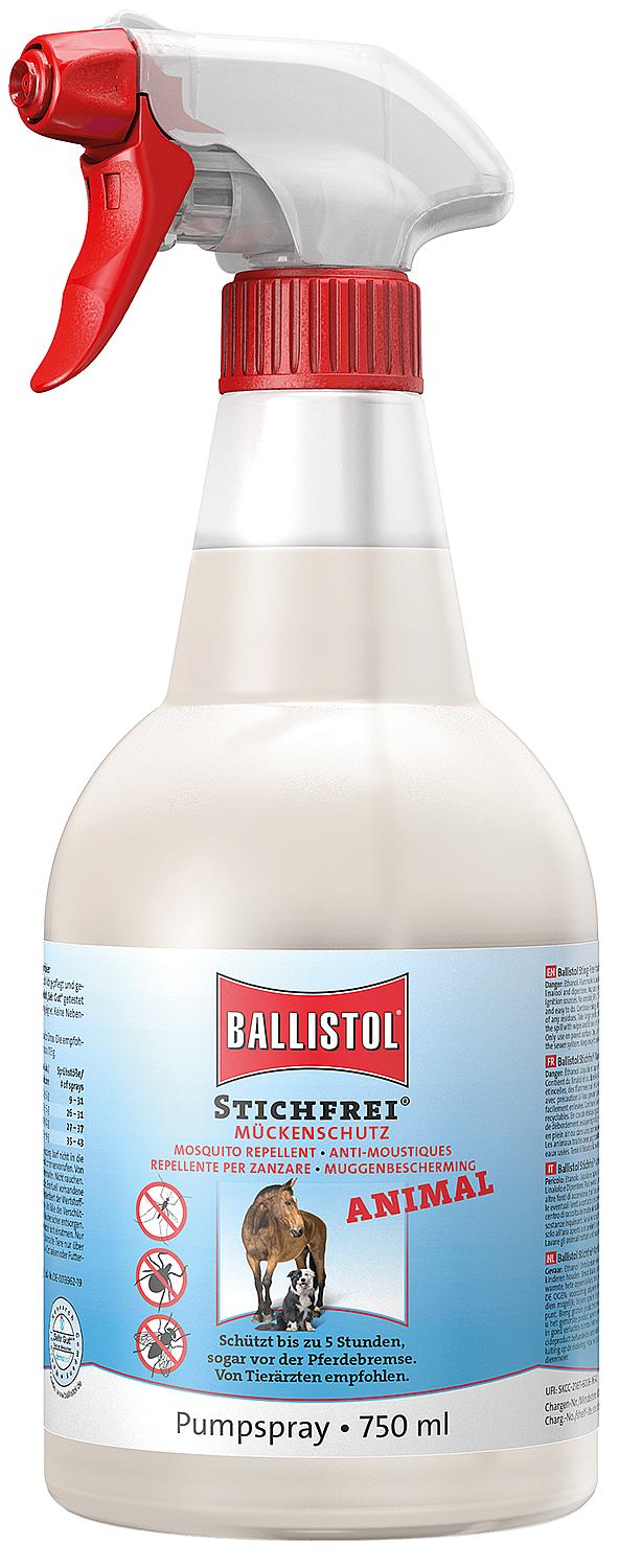 Mückenschutz Tiere BALLISTOL Stichfrei, 750ml Handzerstäuber