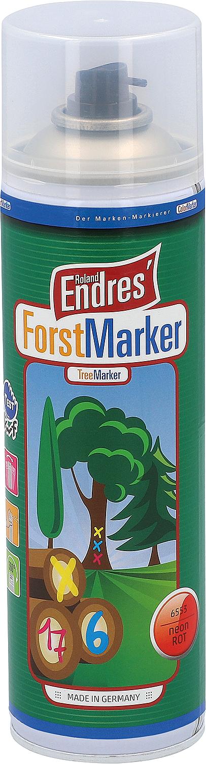 Markierspray leuchtend rot Roland Endres Forst-Marker 360°-KWF, 500ml Sprühdose