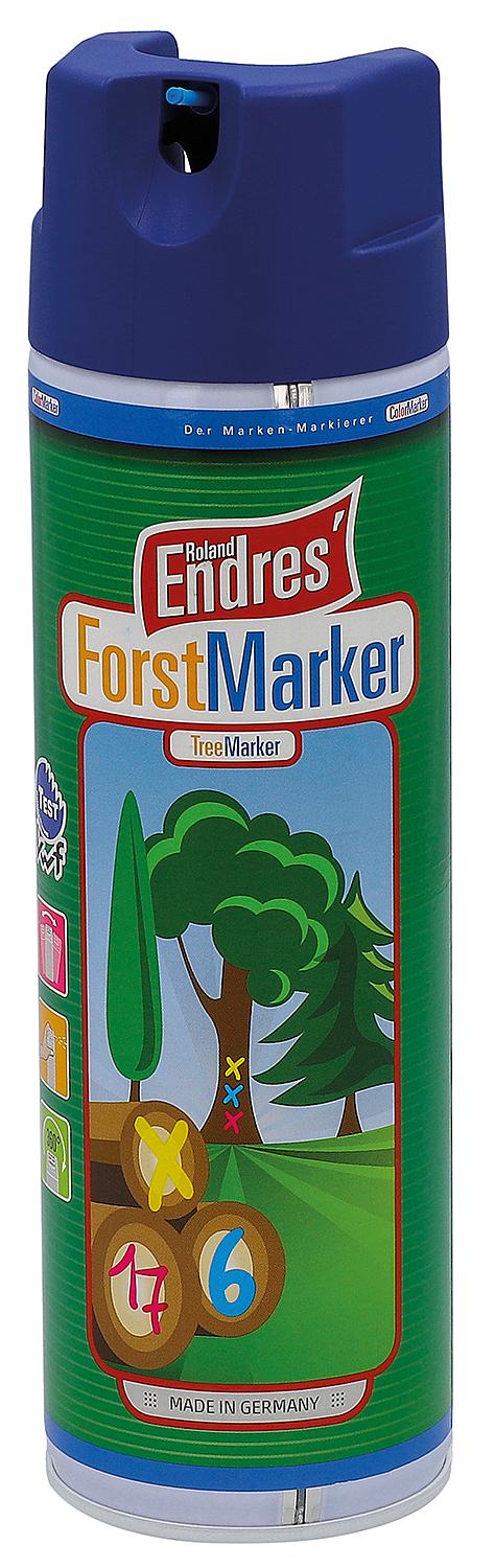 Markierspray leuchtend blau (KWF) Roland Endres Forst-Marker Ergo 360°, 500ml Sprühdose