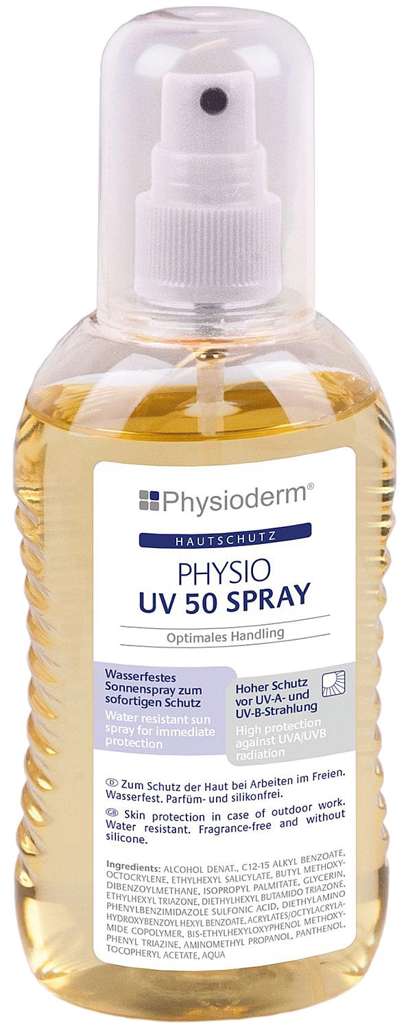 Sonnenschutzspray Physio UV 50 Spray PHYSIODERM 200ml Pumpzerstäuber
