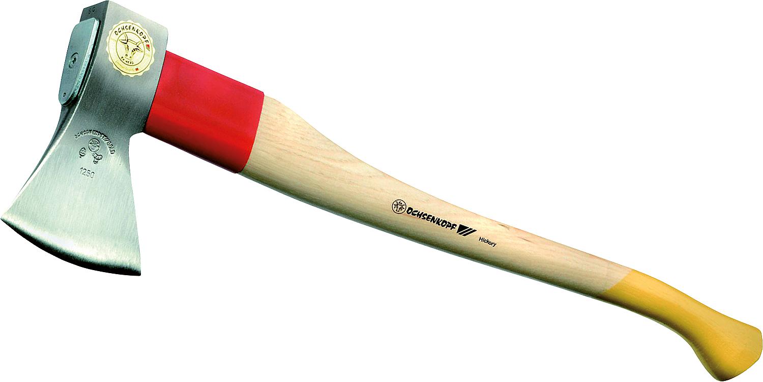 Forstaxt ROTBAND-PLUS Rheinische Form Typ OX 620 H Univ. Gold Schnittlänge=130mm Stiel=700mm