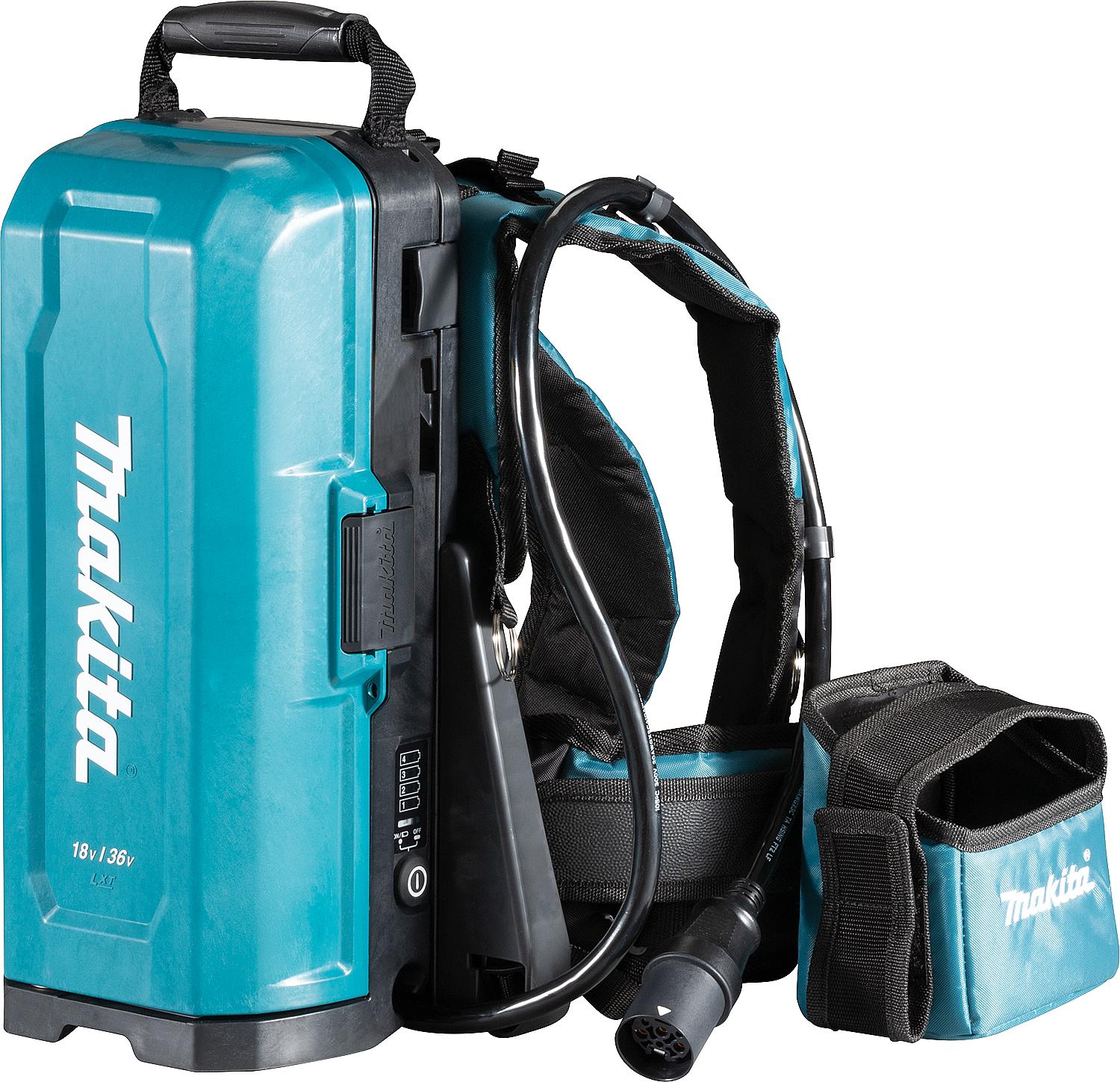 Akku-Bank MAKITA PDC01, tragbar für 4x 18V Akkus kompatibel mit 18V und 2x 18V Maschinen