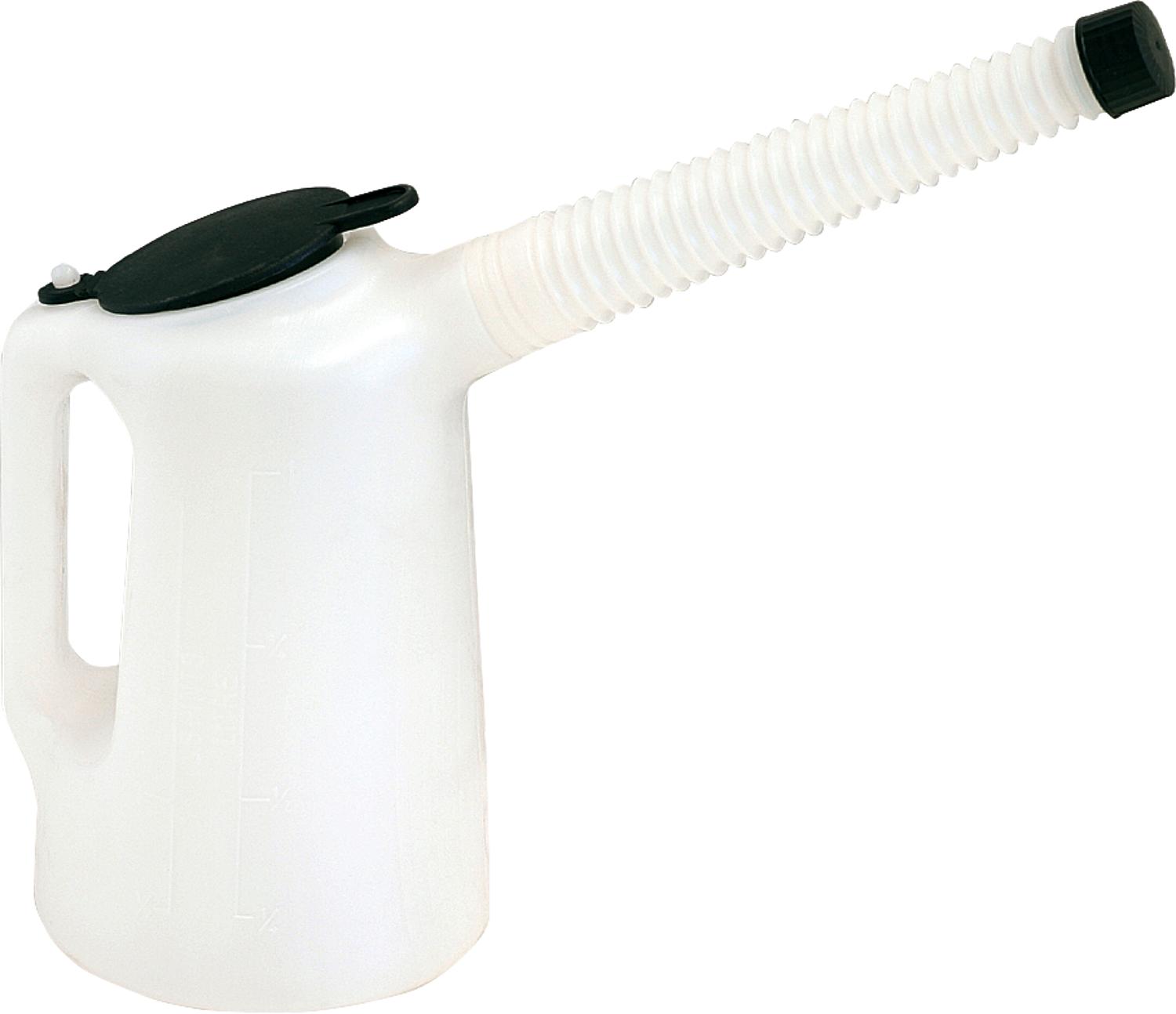 Messbecher 2 ltr. mit flexiblem Auslauf und Verschluss