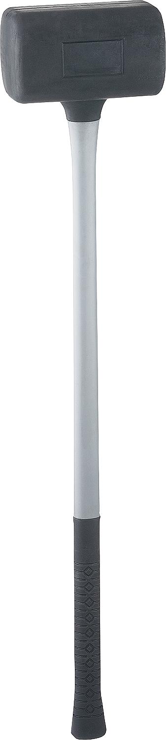 Schonhammer RUTHE mit Stahlrohrstiel, 5000g, Ø105mm