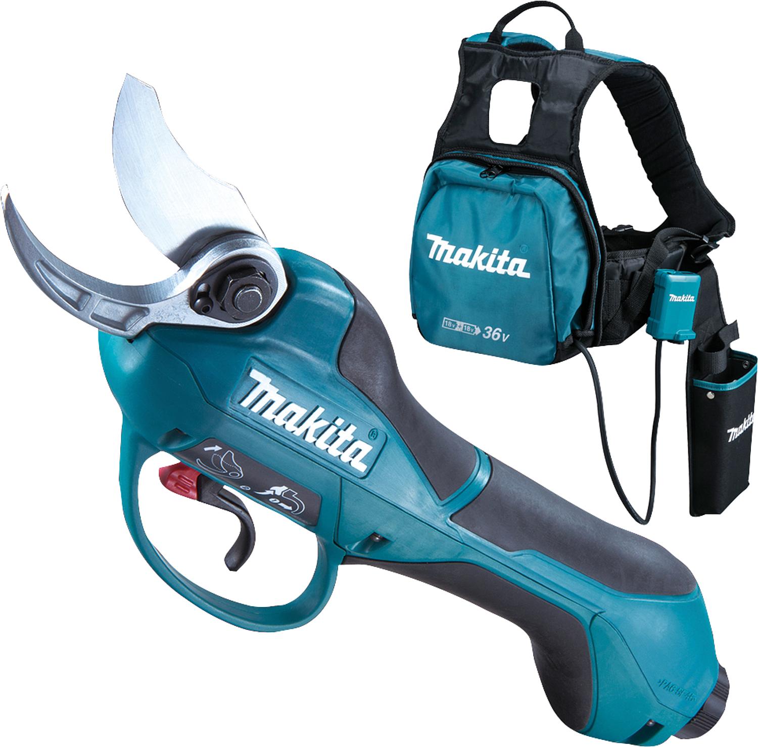 Akku-Astschere MAKITA 2x 18V DUP362Z ohne Akkus und Ladegerät