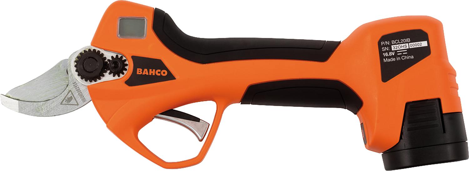 Akku-Rebschere BAHCO BCL20IB inkl. 2 Akkus, 1 Ladegerät Schneidkapazität D: 32mm