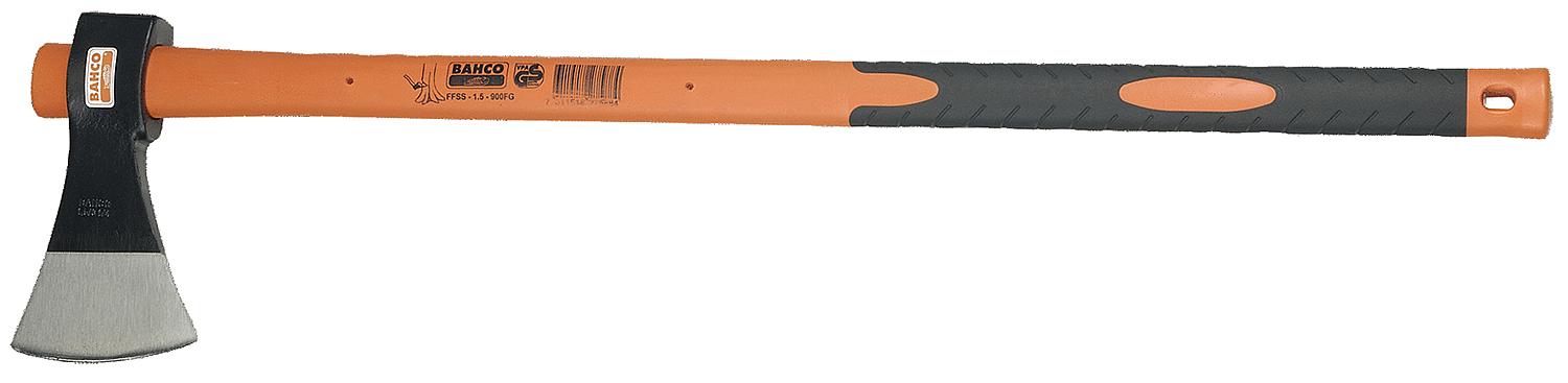Fällaxt BAHCO FFSS-1.5-900FG 900mm lang, 2400g 3-Komponenten-Griff