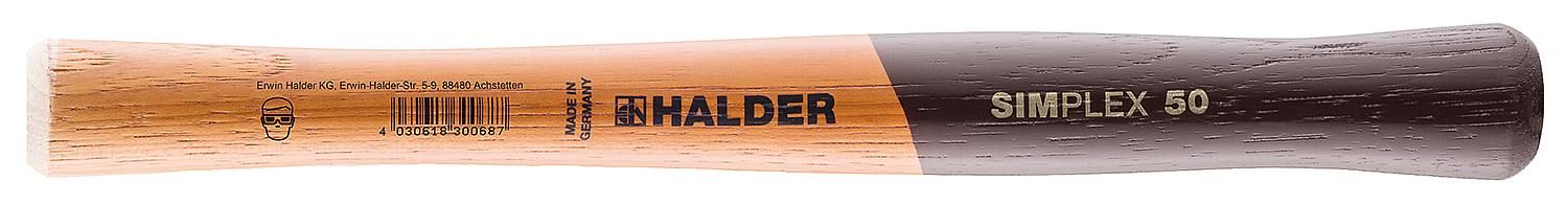 Holzstiel HALDER® für SIMPLEX-Schonhammer, Ø 30 mm
