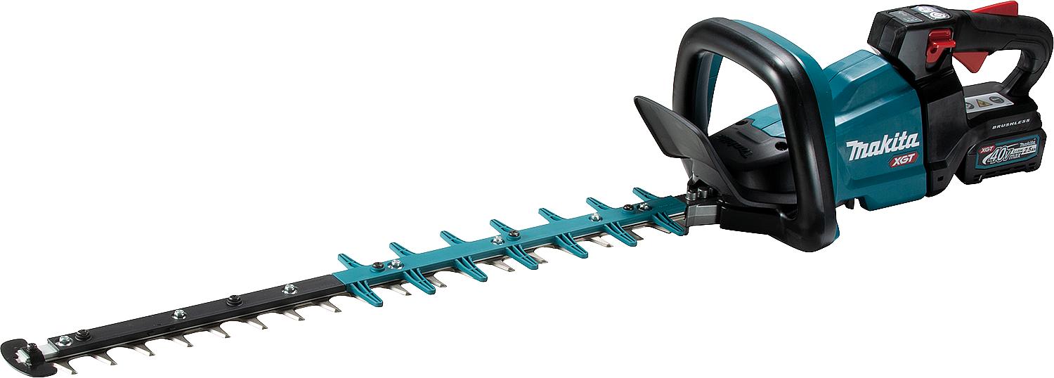 Akku-Heckenschere Makita 40V UH004G mit 2x 2,5 Ah und Ladegerät