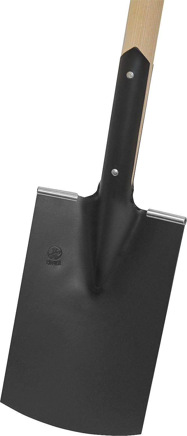 Ideal-Bauspaten Pionier Gärtner Form, Größe 2,Tritt- schutz,Knopfstiel