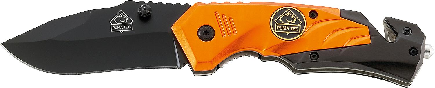 Rettungsmesser Puma *KB* AISI 420 Stahl Aluminium-Griffschalen
