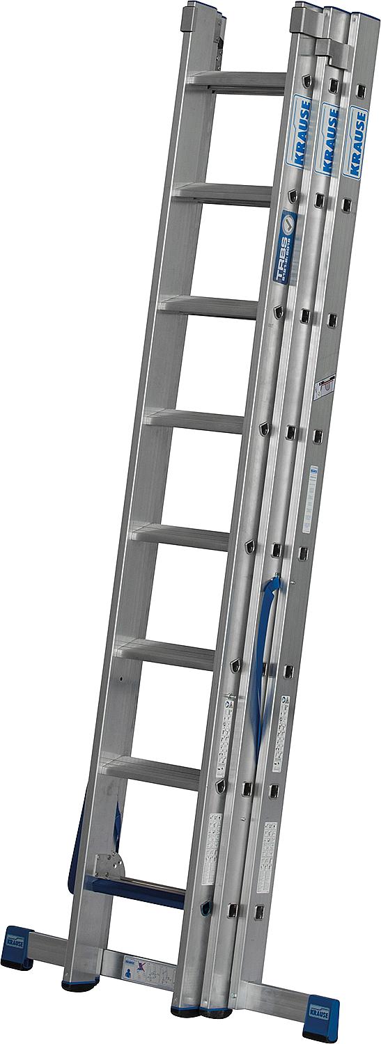 Vielzweckleiter+S Krause STABILO 3x10 Stufen/Sprossen