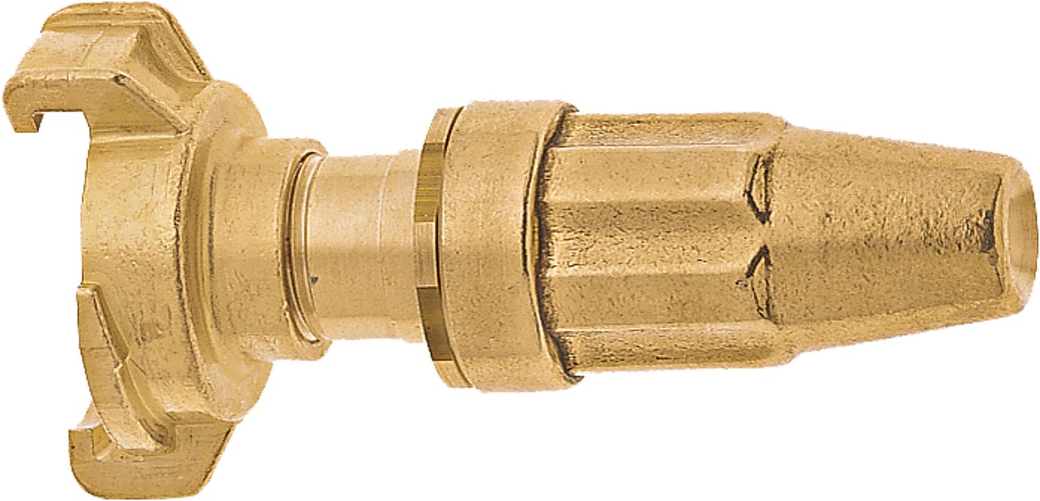 GEKA plus Spritzdüse 3/4" MS, schwer, mit GEKA plus-Kupplung