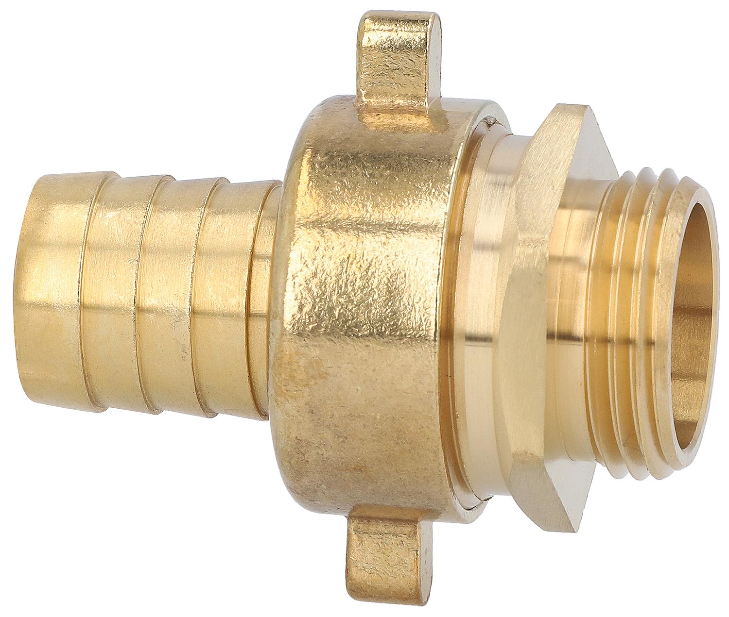 GEKA Standrohrverschraubung AG G1/2"-13mm, MS, leicht