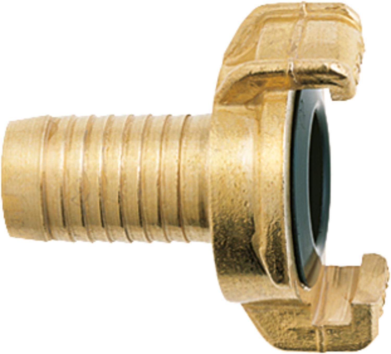 Geka plus-Schlauchstück 1/2"-13mm, Messing