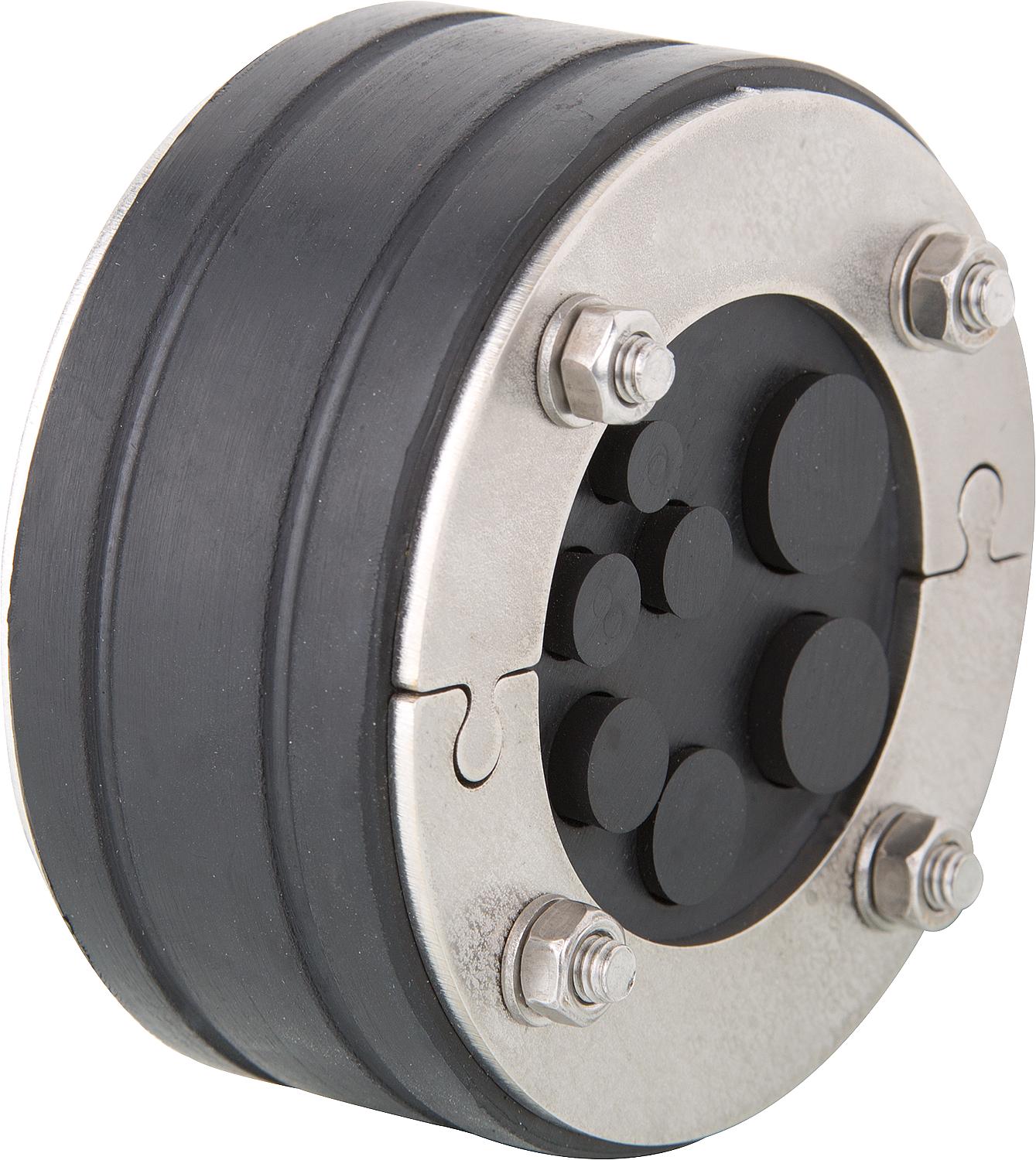 Ringraumdichtung Compact Multicable DN100, fix geteilt Belegung: 8/10/10/12/14/16/18 mm