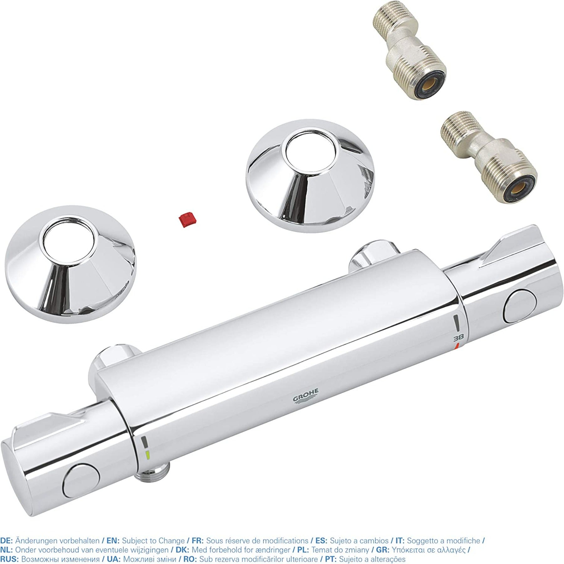 GROHE Grohtherm 800 Duschthermostat spart bis zu 50 % Wasser- Energie