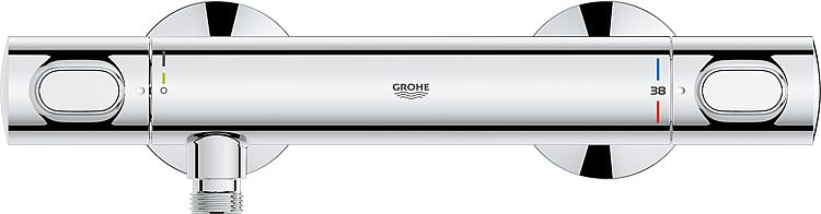 GROHE Grohtherm 500 Duschthermostat spart bis zu 50 % Wasser- Energie