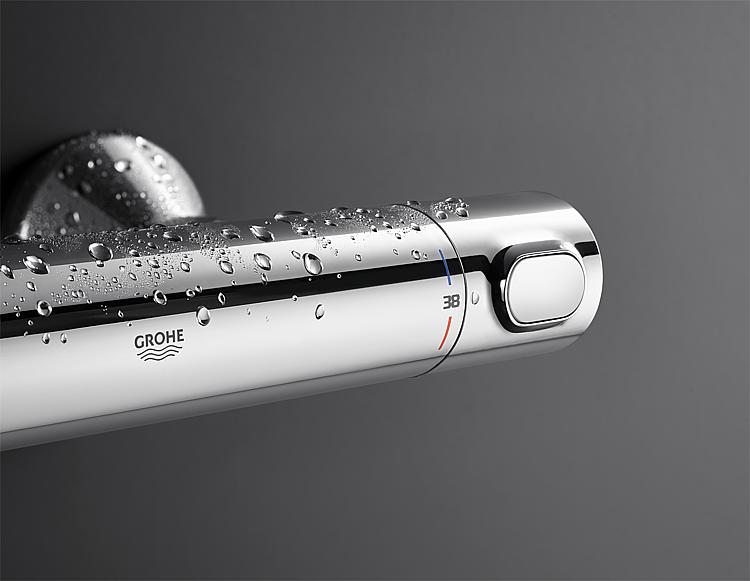 GROHE Grohtherm 500 Duschthermostat spart bis zu 50 % Wasser- Energie