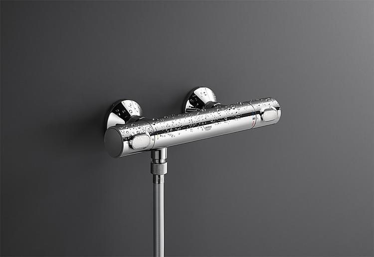 GROHE Grohtherm 500 Duschthermostat spart bis zu 50 % Wasser- Energie
