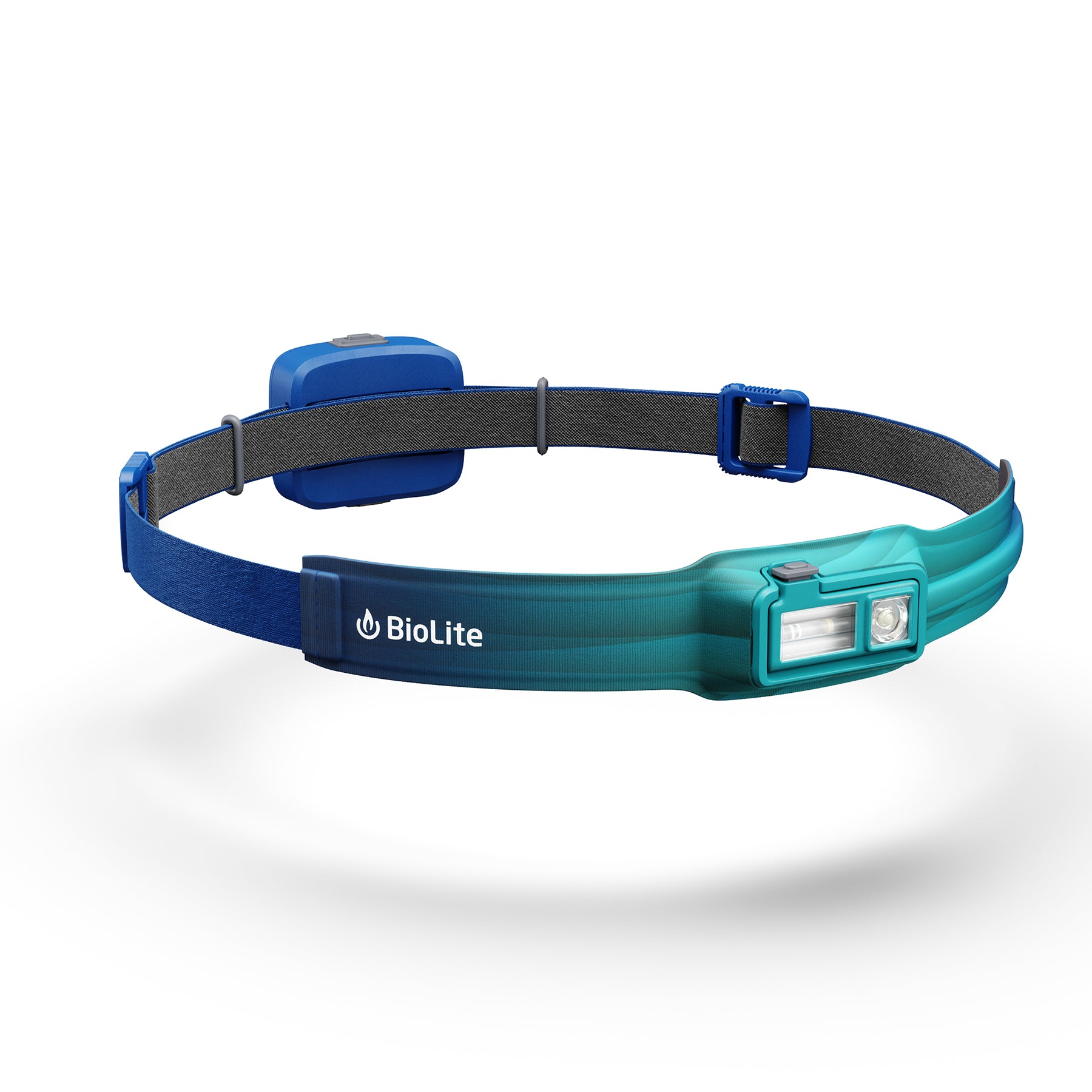 BioLite HeadLamp 425 (teal) - Revolutionäre Stirnlampe mit 425 Lumen, Li-Ion Akku und USB-C von BioLite