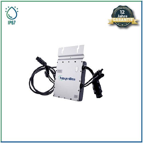 asdec life ®Solar- Balkonkraftwerk 820 Wp Photovoltaik Solaranlage mit 800 W Hoymiles Mikrowechselrichter und Zubehör
