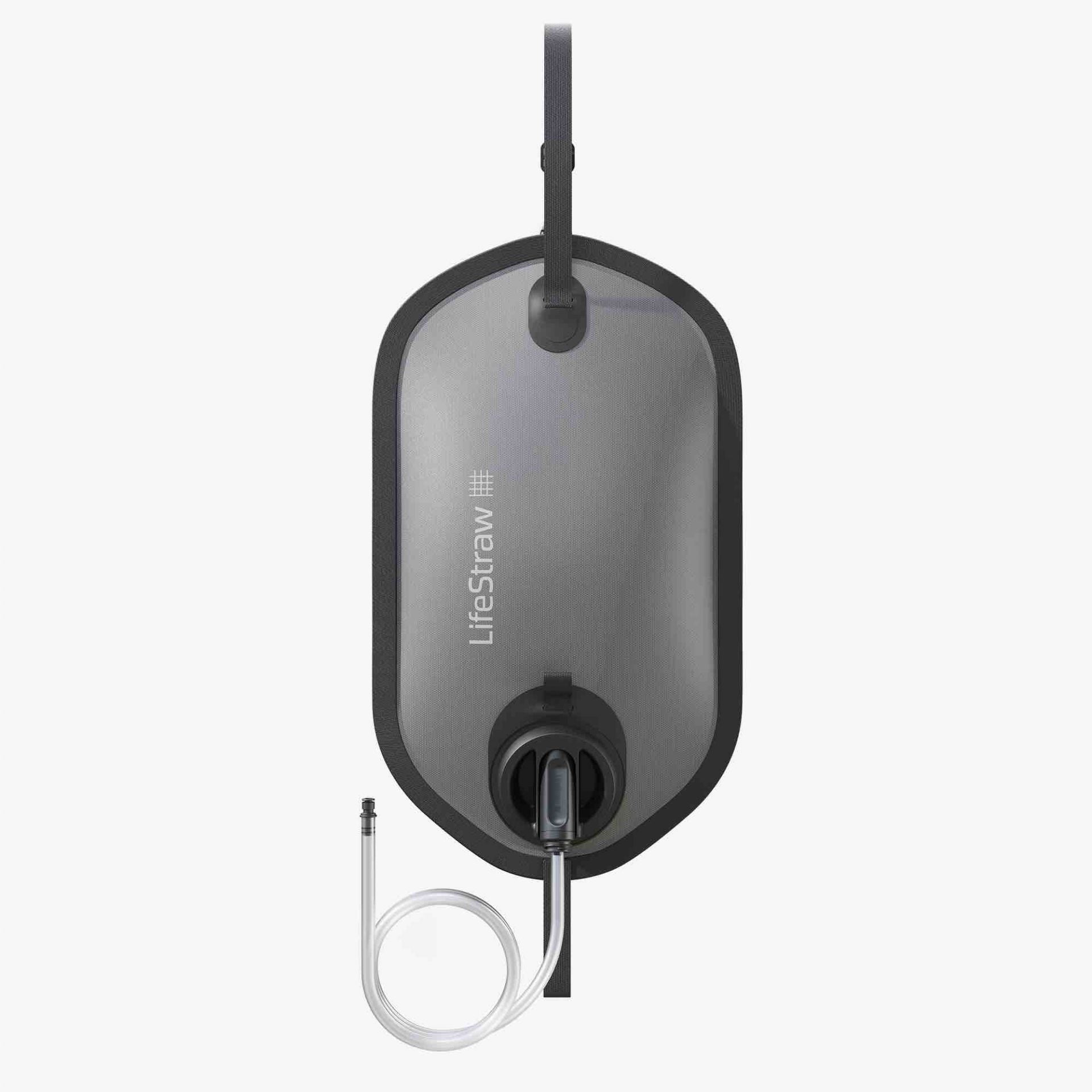 LifeStraw Peak Gravity Filter 8L (grey)macht Schmutzwasser zu Trinkwasser filtert 99,9% der Bakterien/Viren