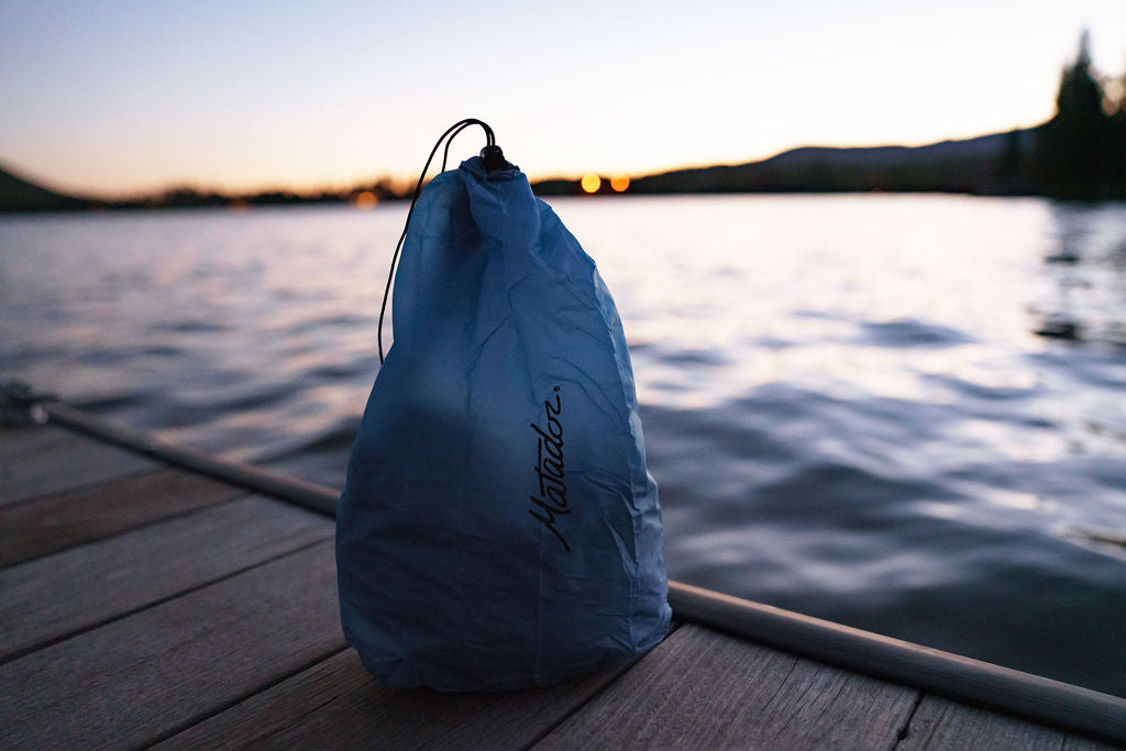 Matador Droplet Water Resistant Stuff Sack (blue)
