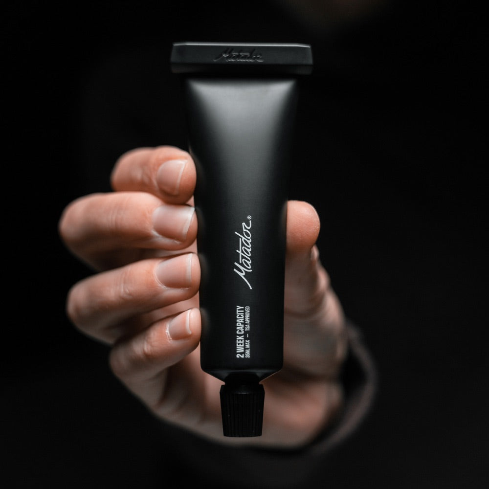 Matador wiederbefüllbare / nachfüllbare Zahnpastatuben (2 Stück)