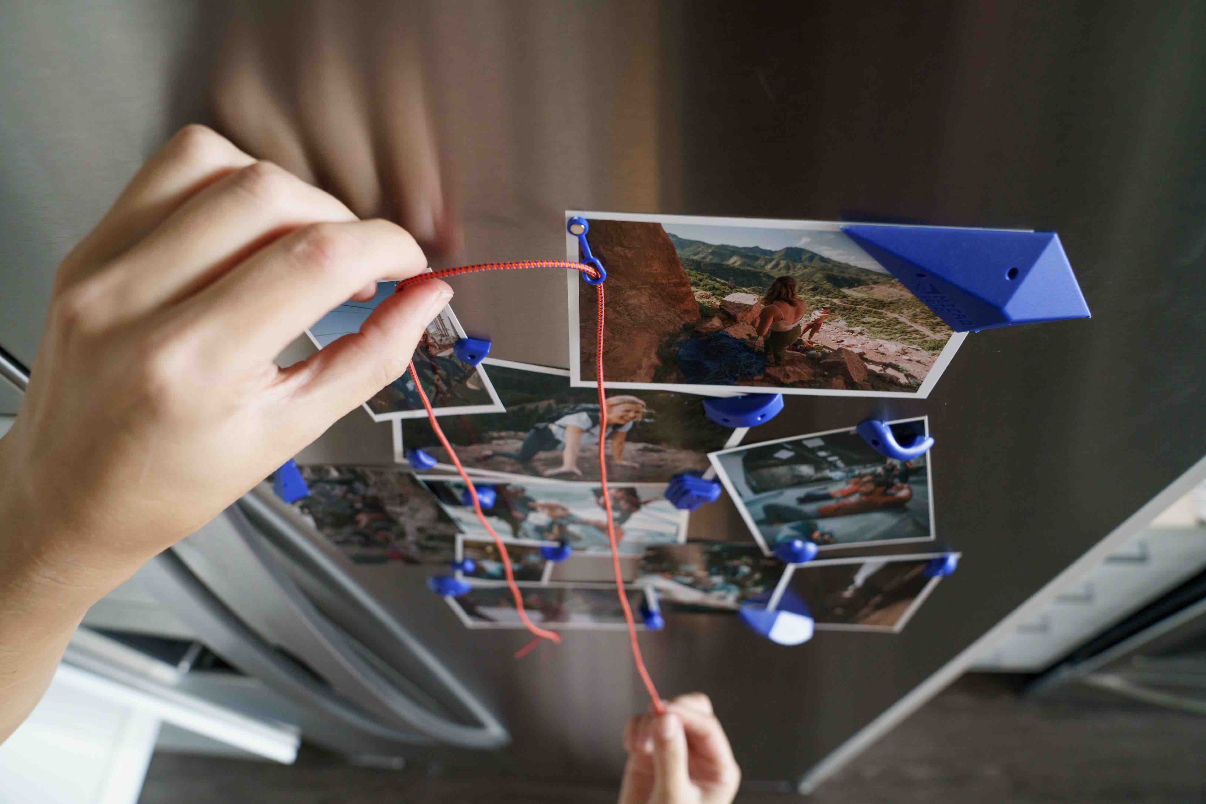 Matador Micro Send (blue)Visualisiere Dein Kletter-Projekt, über Deine Boulder-Fähigkeiten oder verwende die Magnete einfach nur um Dinge an Deinem Kühlschrank