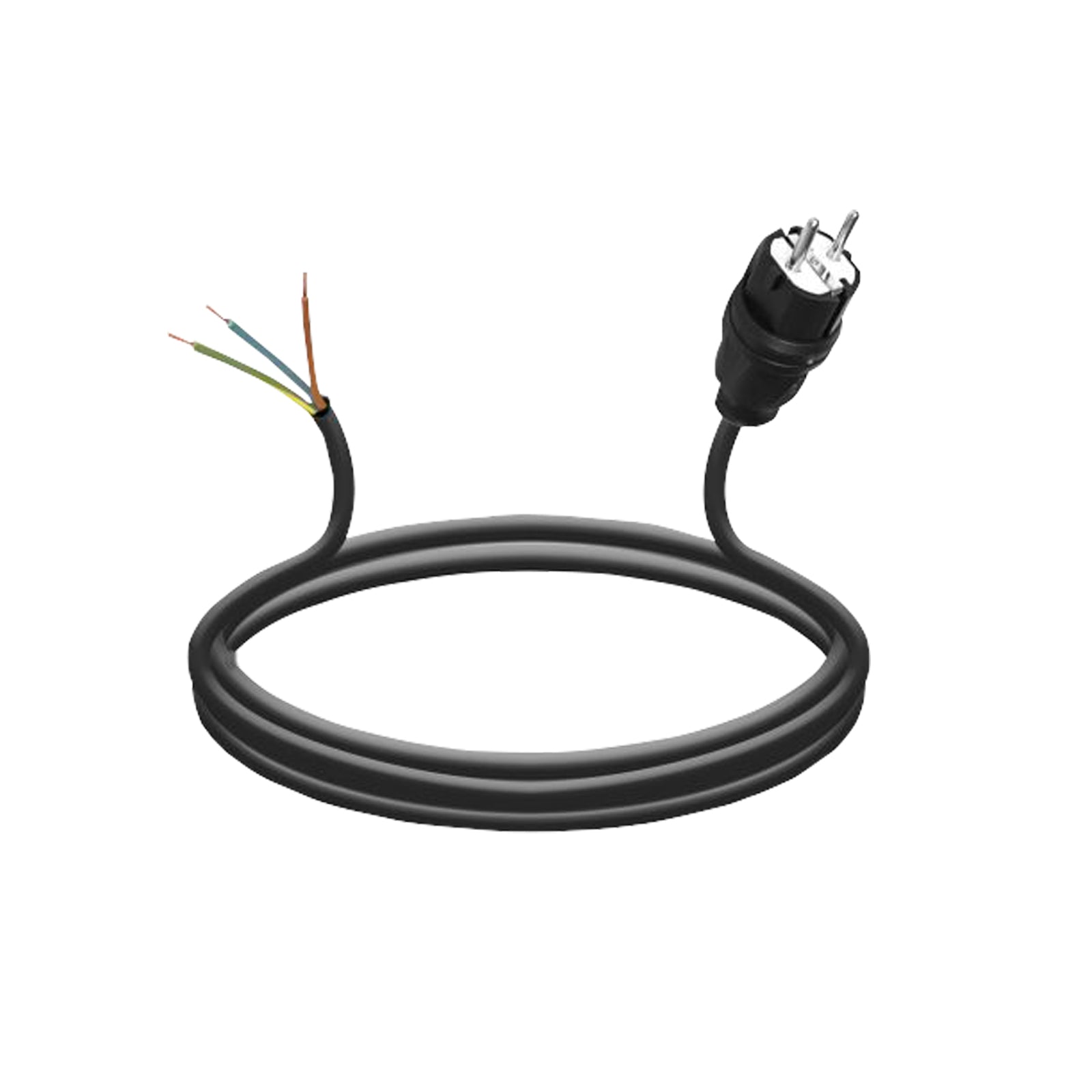 asdec life ®Solar- Balkonkraftwerke Komplettset- Mit 390 W Solarmodul Rundes Solar Hook 10m Schukostecker